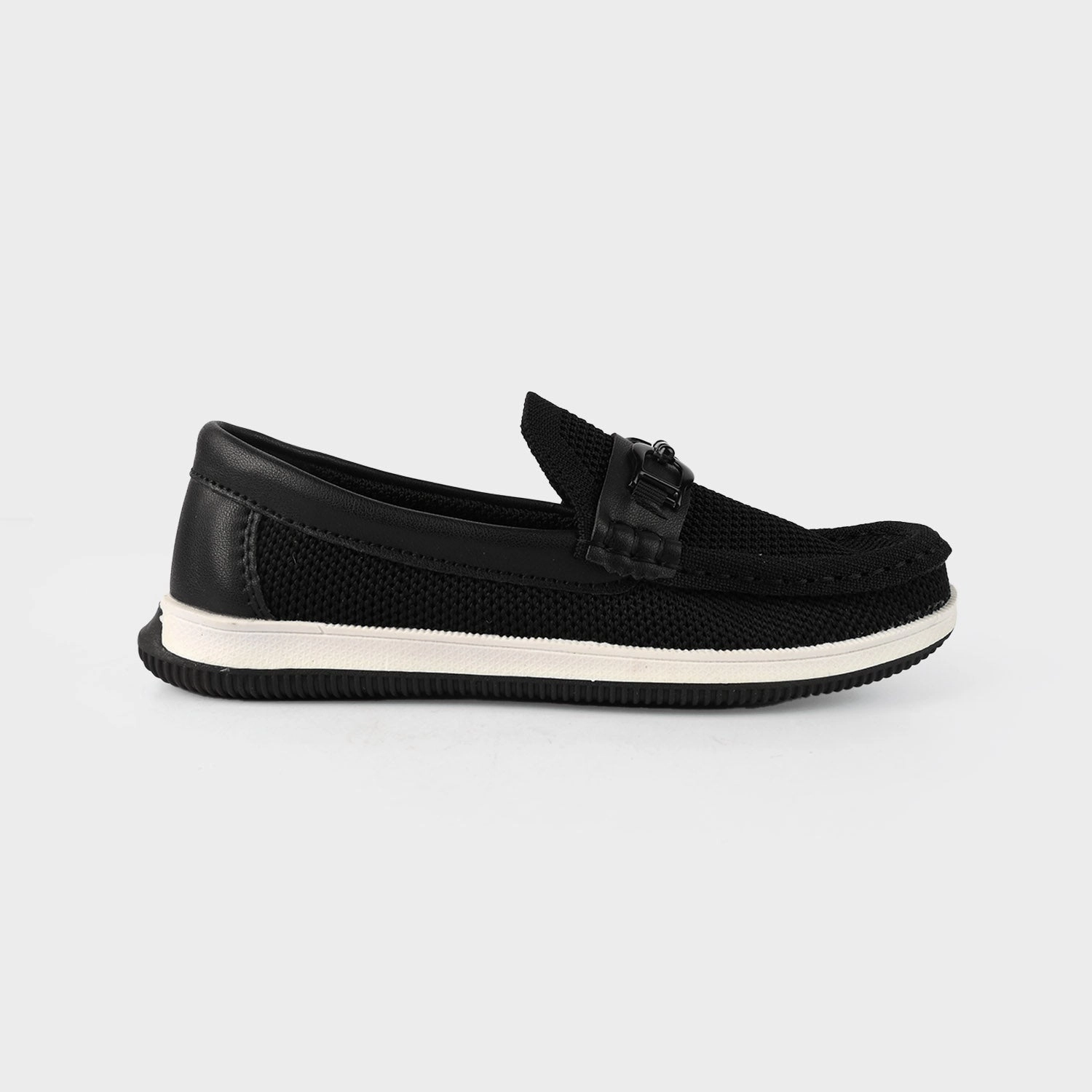 Boys Loafer BL5118-13-BLACK Monster Chunky Loafers