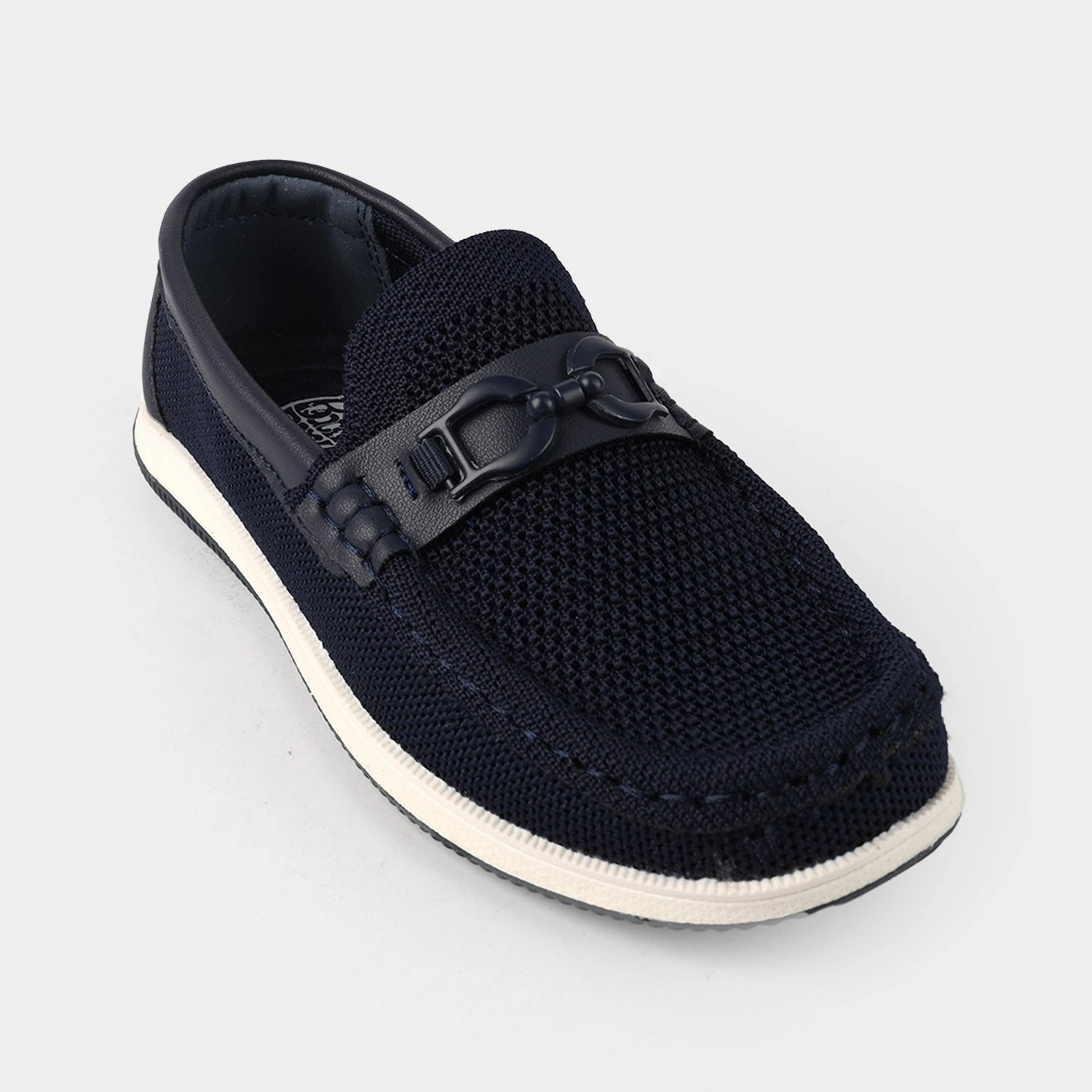 Boys Loafer BL5118-13-NAVY Cheetah Loafers