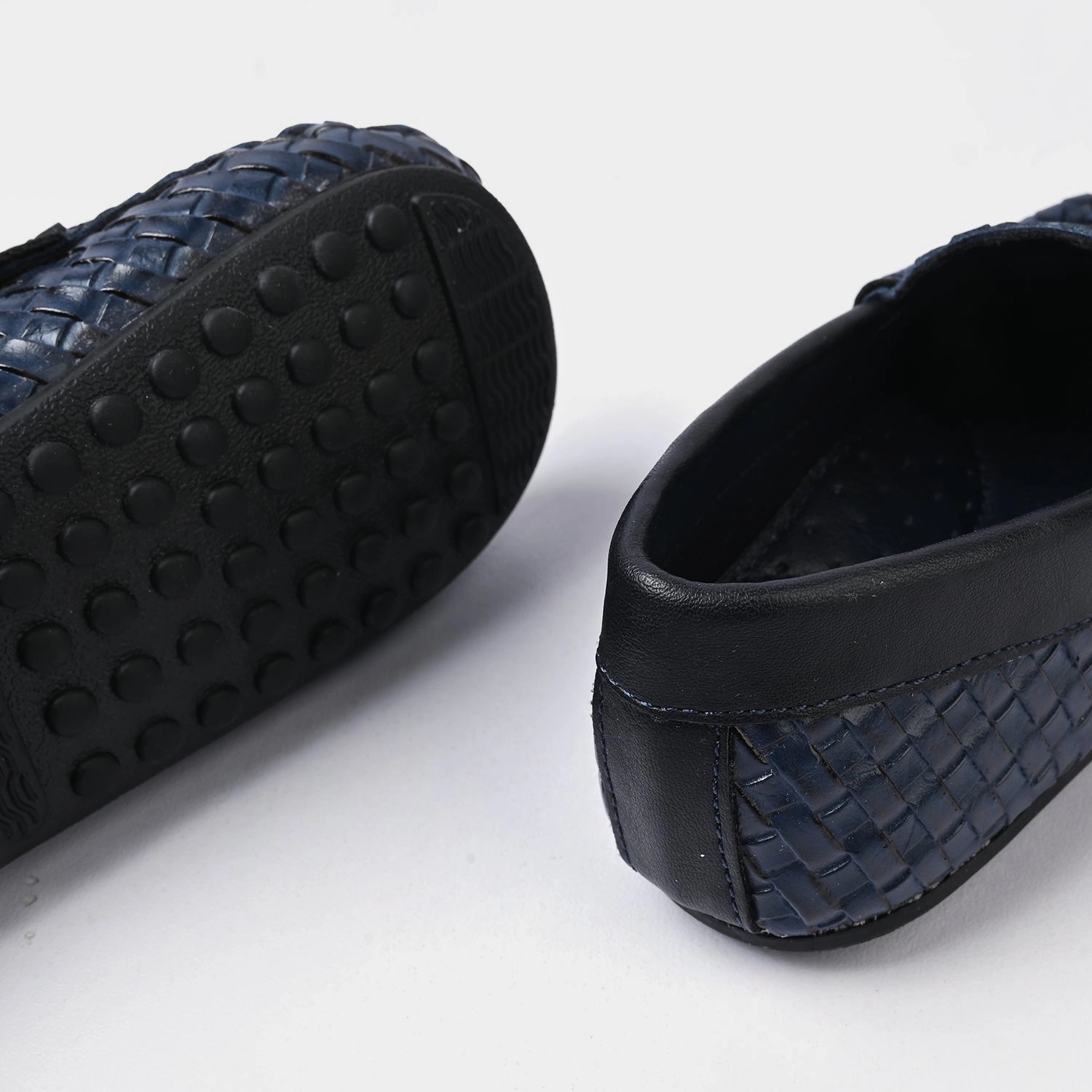 Boys Loafer H502-K1-NAVY Handmade Loafers