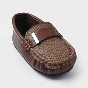 Boys Loafer H502-L20-BROWN Ladies Platform Loafers