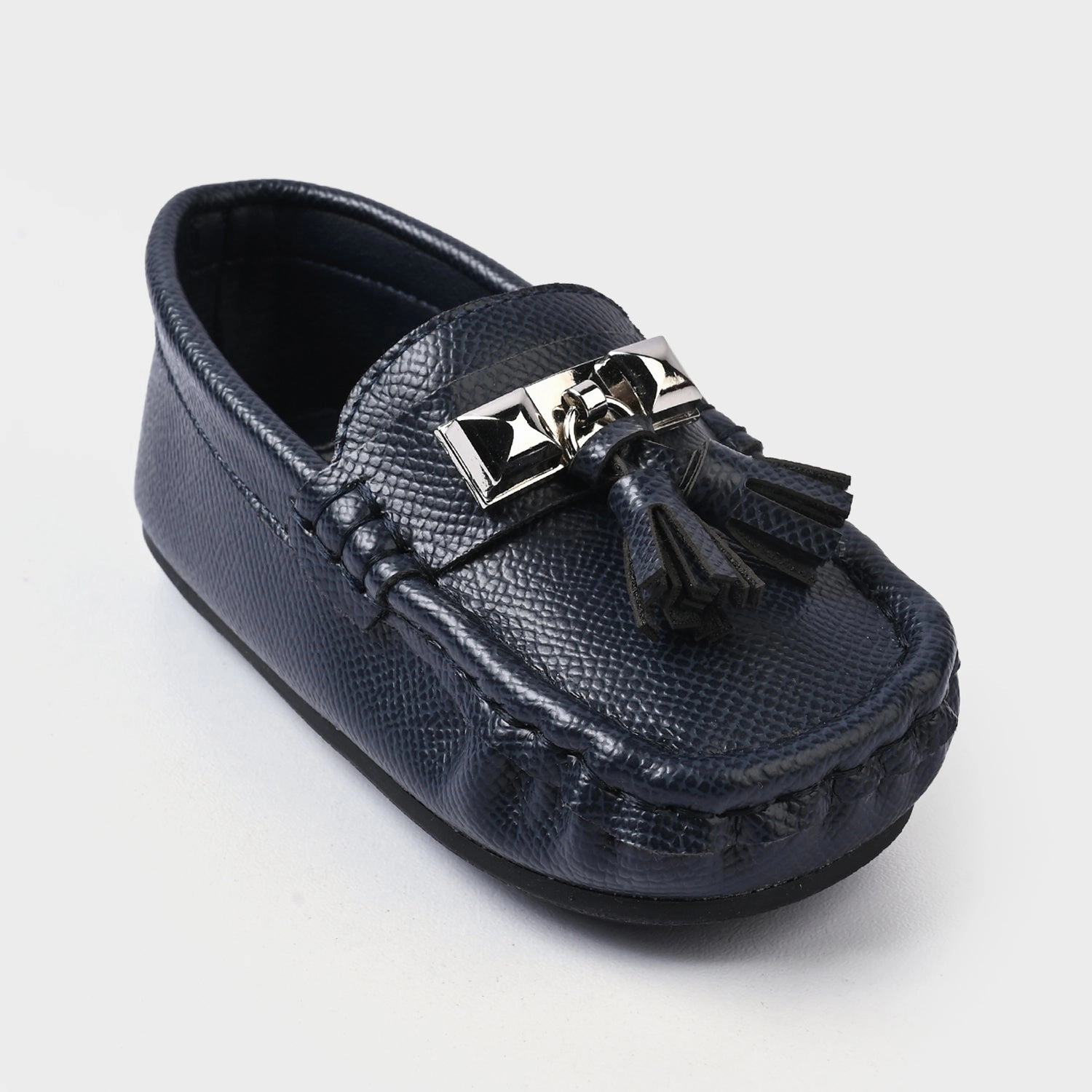 Boys Loafer XR502-012-NAVY Off White Loafers