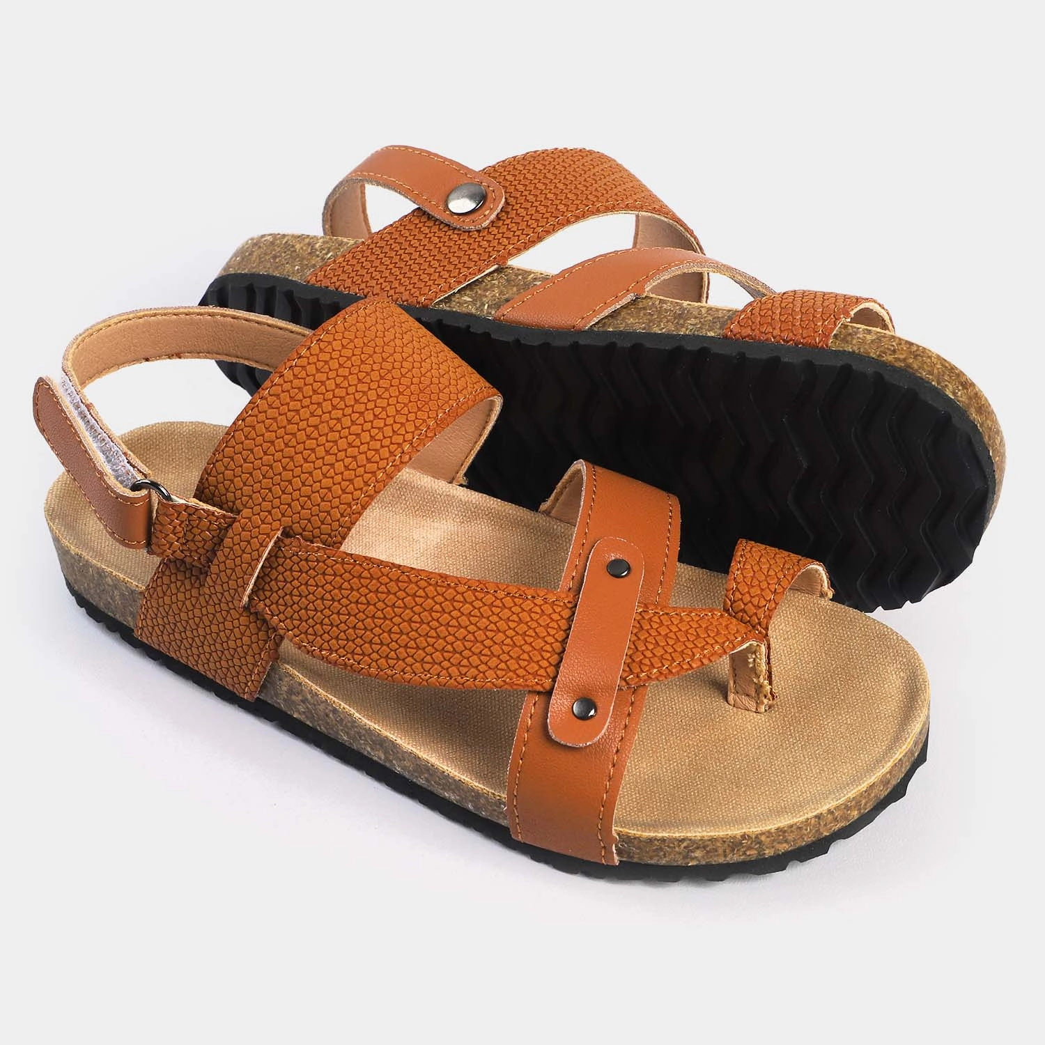 Boys Sandal 111-1-BROWN Sam Edelman Thong Sandals
