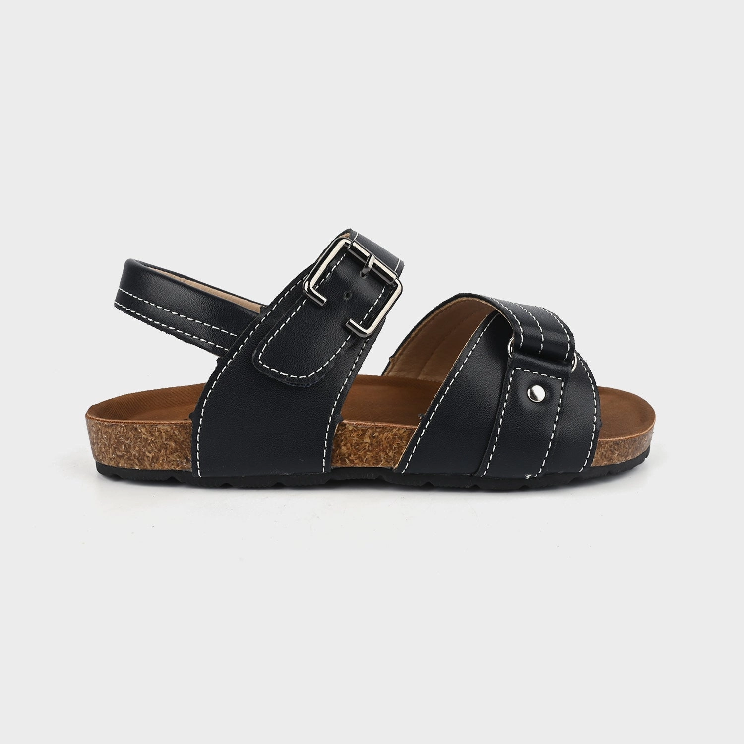 Boys Sandal D-22-NAVY Grounded Slippers