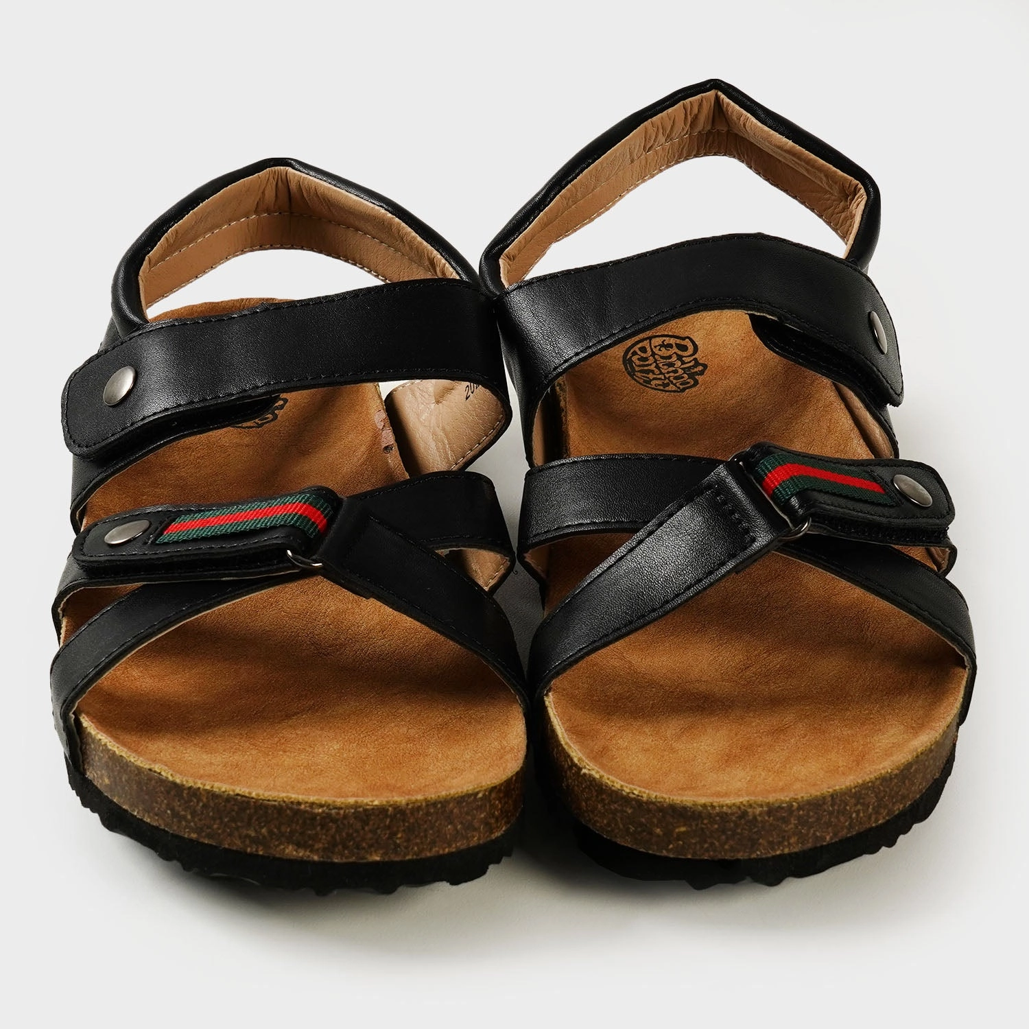 Boys Sandals 2022-180 - BLACK Combat Sandals