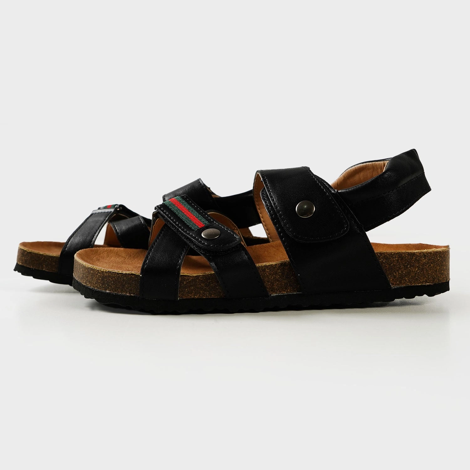 Boys Sandals 2022-180 - BLACK Ancient Sandals