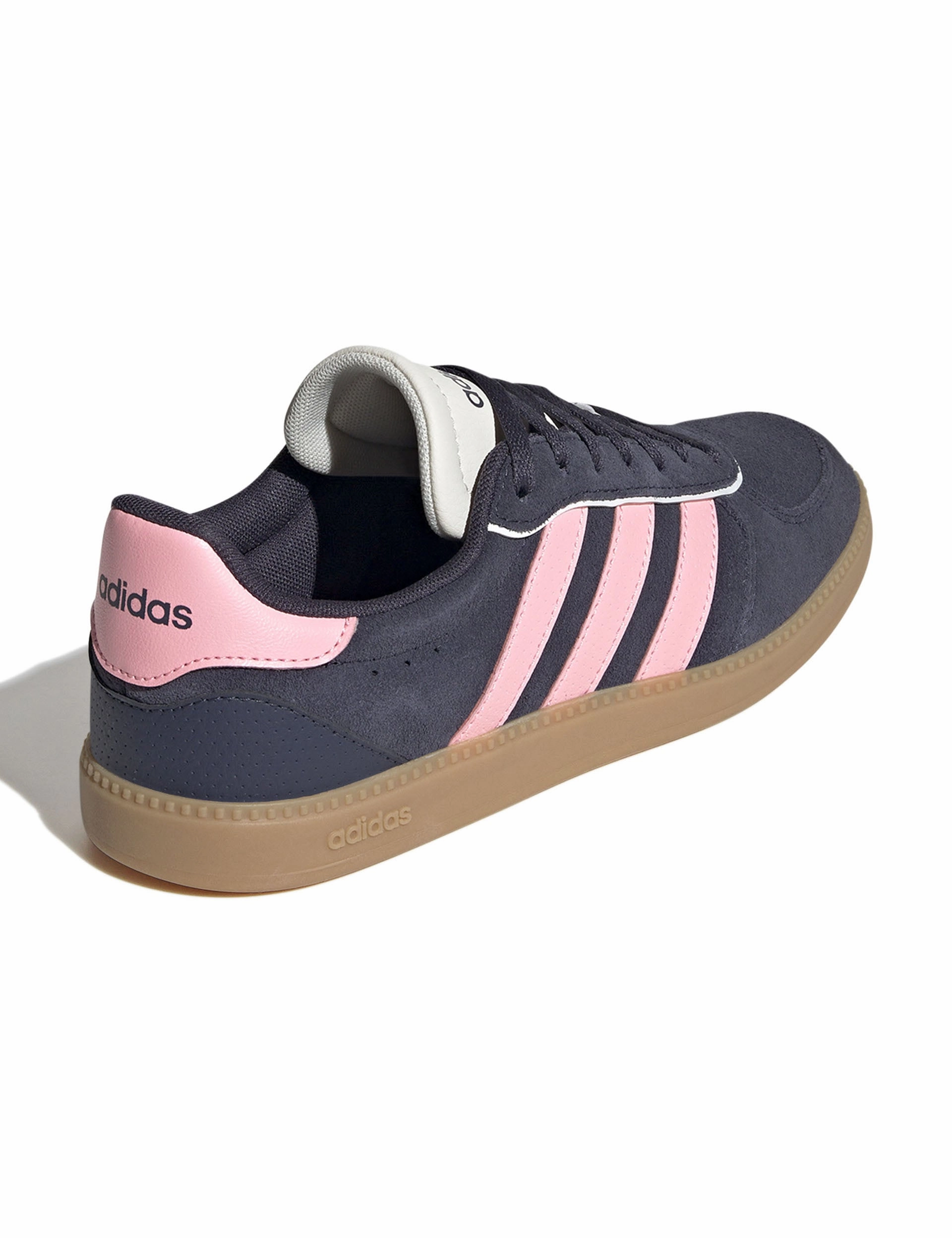 Breaknet Sleek Shoes - Shadow Navy/Pink Spark/Off White Adidas Grand Court Alpha Shoes