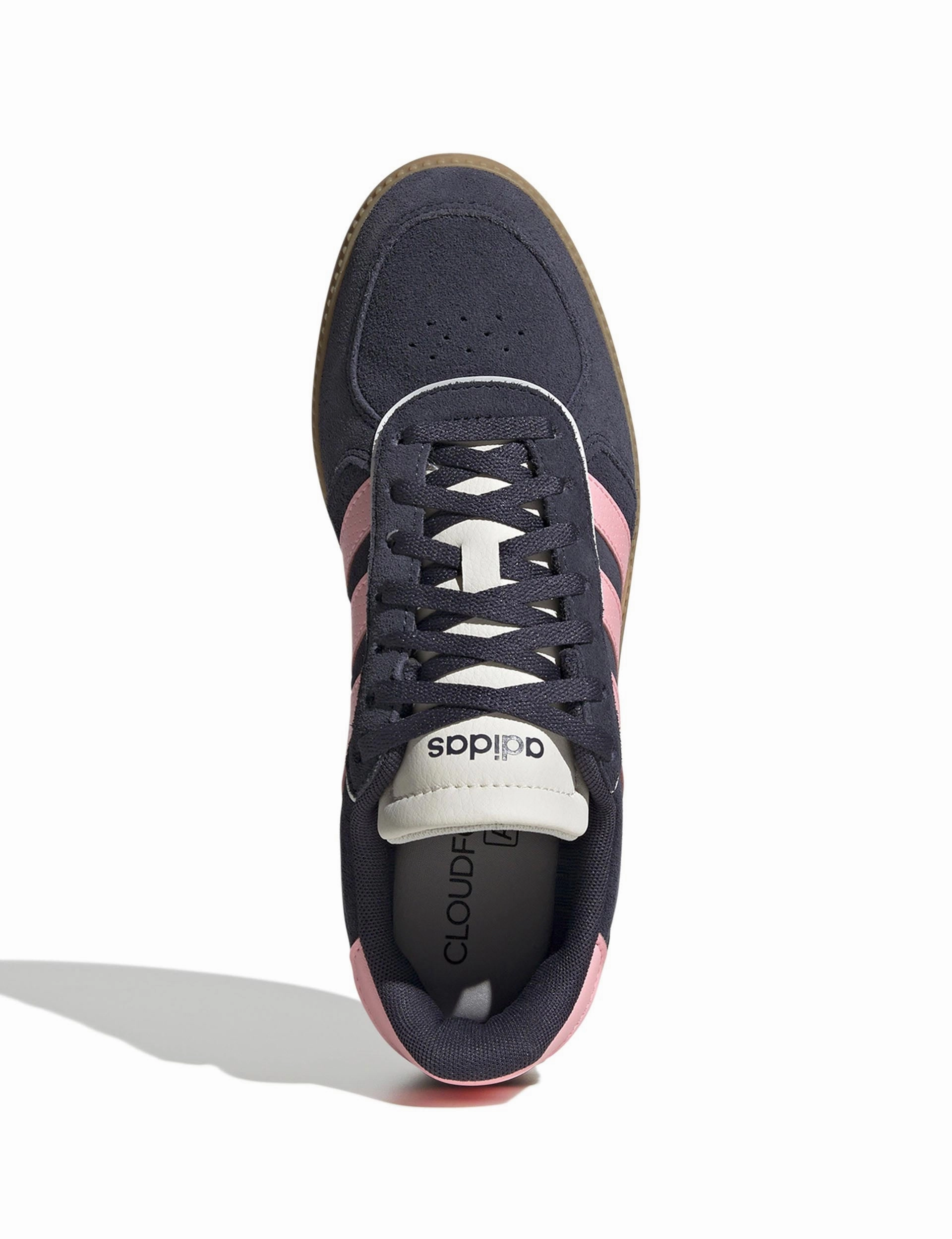 Breaknet Sleek Shoes - Shadow Navy/Pink Spark/Off White Adidas Original Campus 00s Casual Shoe