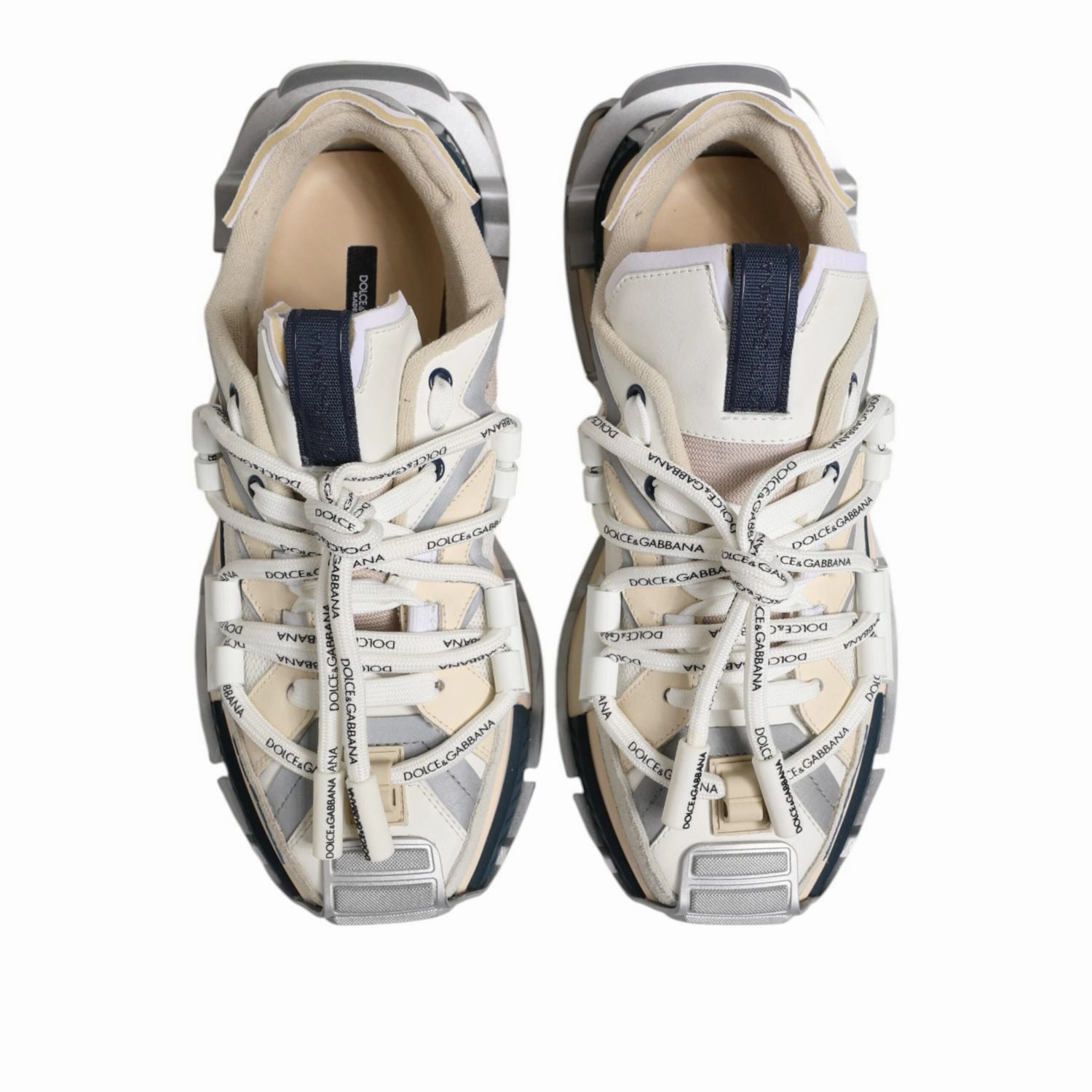 Sneakers For Walking On Concrete Dolce & Gabbana Multicolor Space Low Top Men Sneakers Shoes