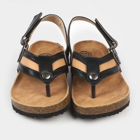 T-strap Sandals Boys Sandal 2022-186 - Black