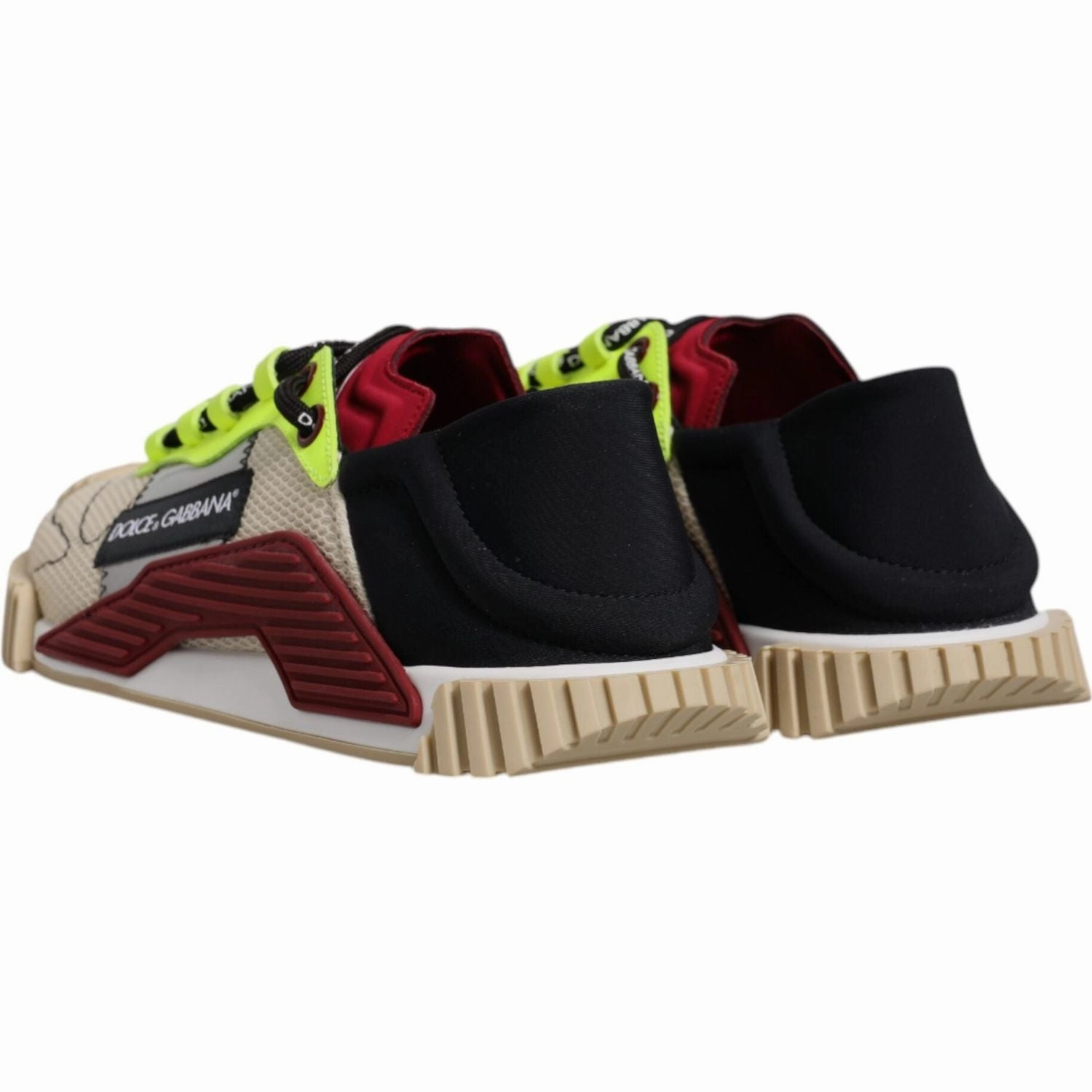 Dolce & Gabbana Multicolor Low Top NS1 Sneakers Shoes Rainbow Sneakers