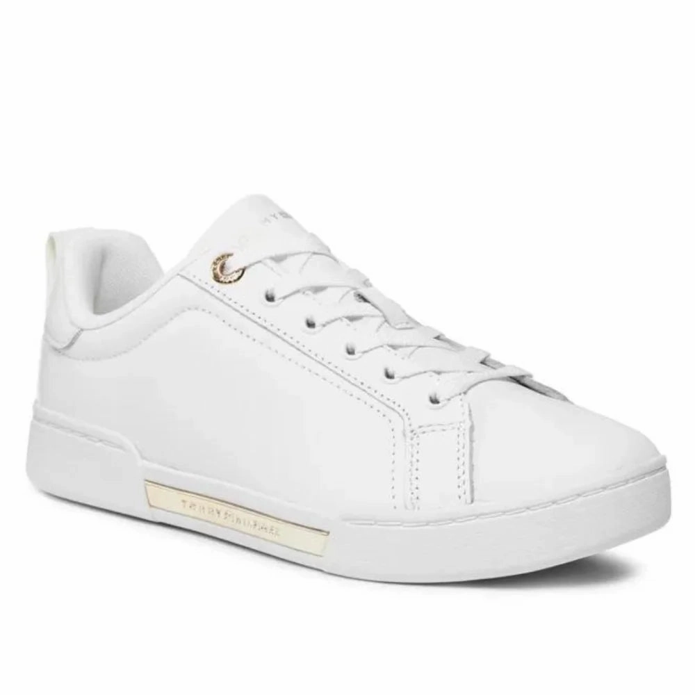 Tommy Hilfiger Chique Court Sneakers Women FW0FW07634-WHT 6c Sneakers