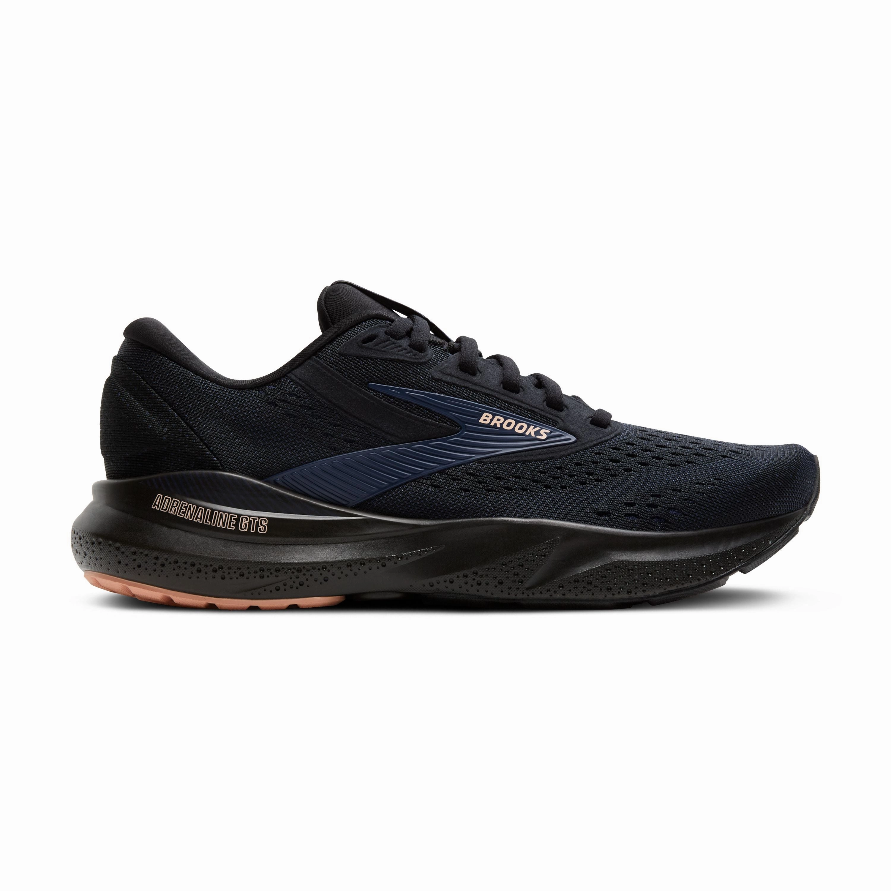 Discount Trail Running Shoes Brooks | Adrenaline GTS 24 | Women's | Black/Peacoat/Peach