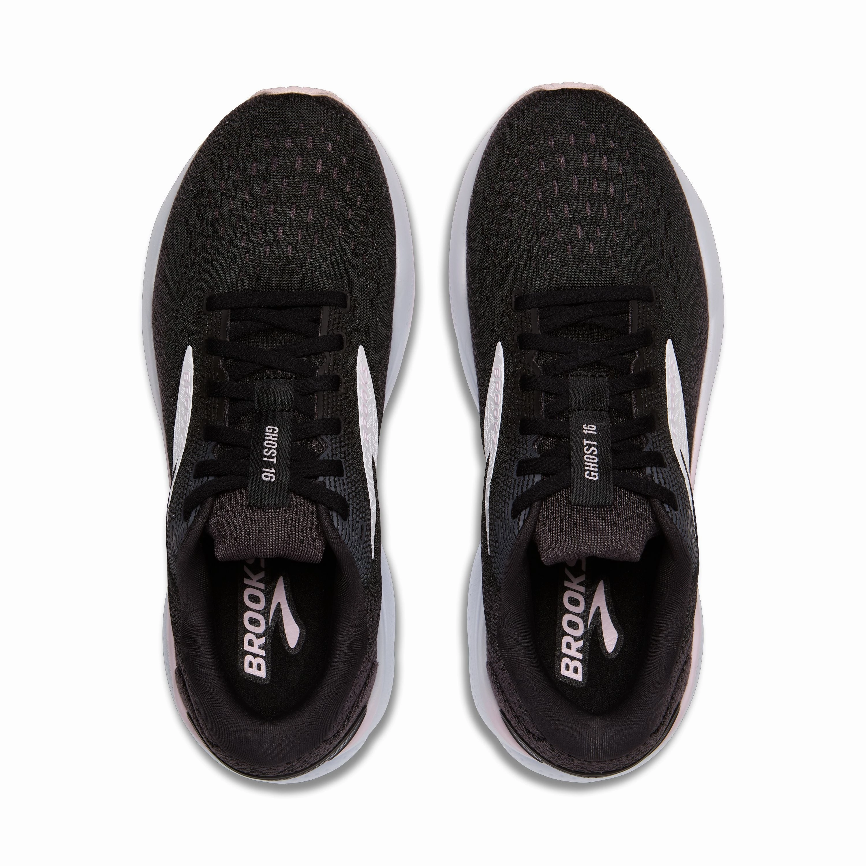 Brooks | Ghost 16 | Women's | Black/White/Orchid Ice Children's Running Shoes