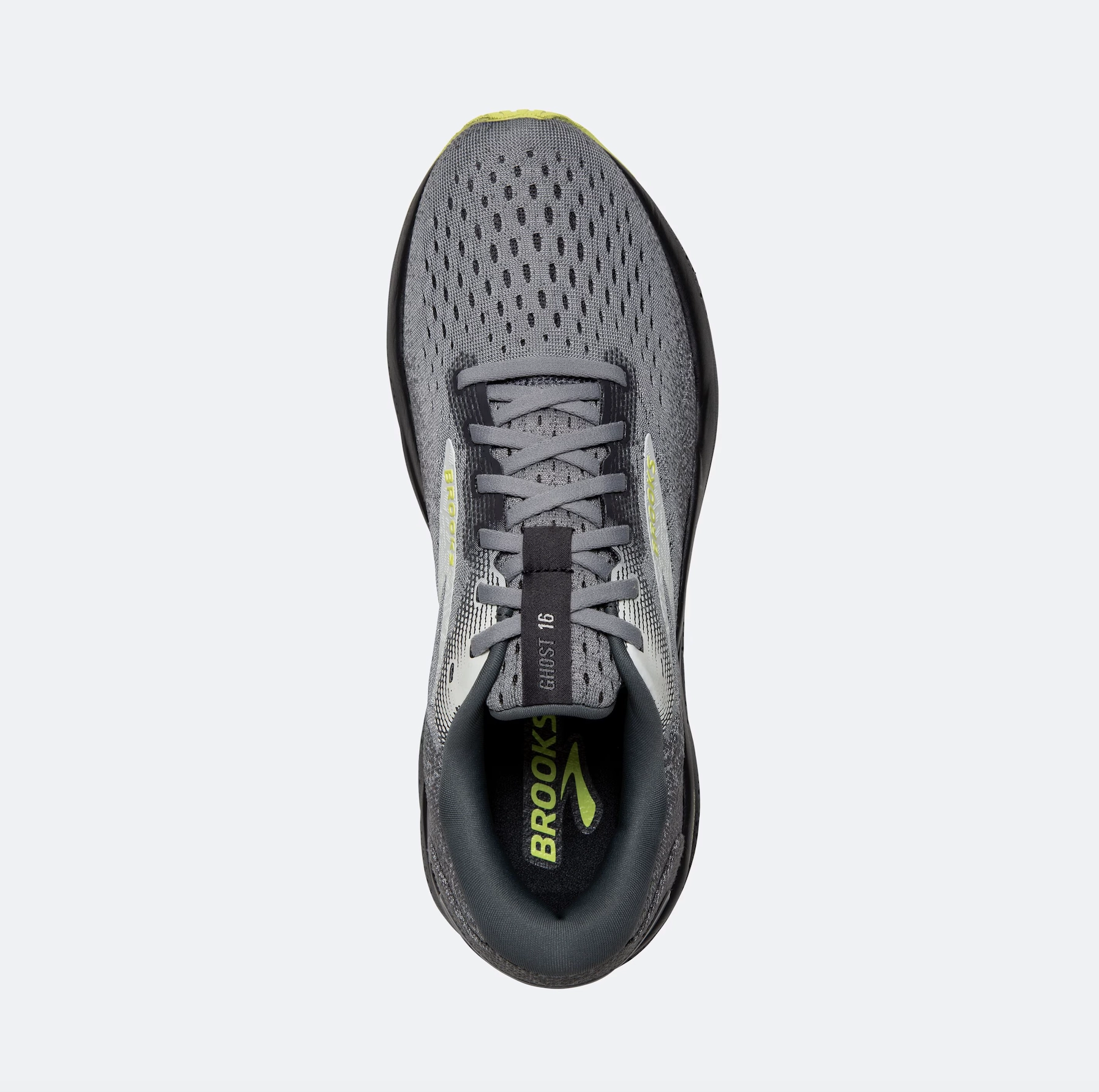 Running Inserts For Shoes Brooks Mens Ghost 16- Primer/Grey/Lime (1104181D040)