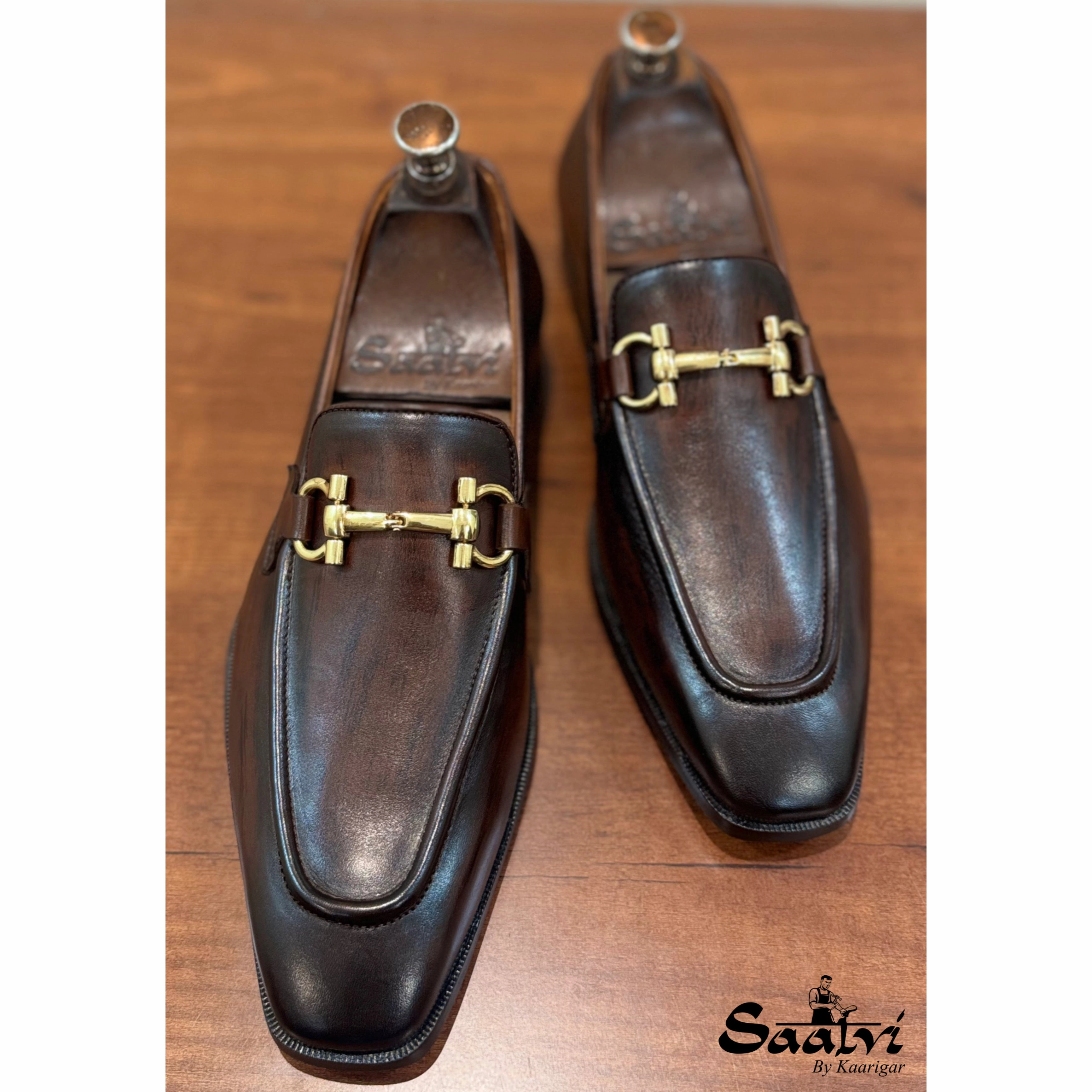 Loafers Catonsville Brown Wood Finished Loafers - T