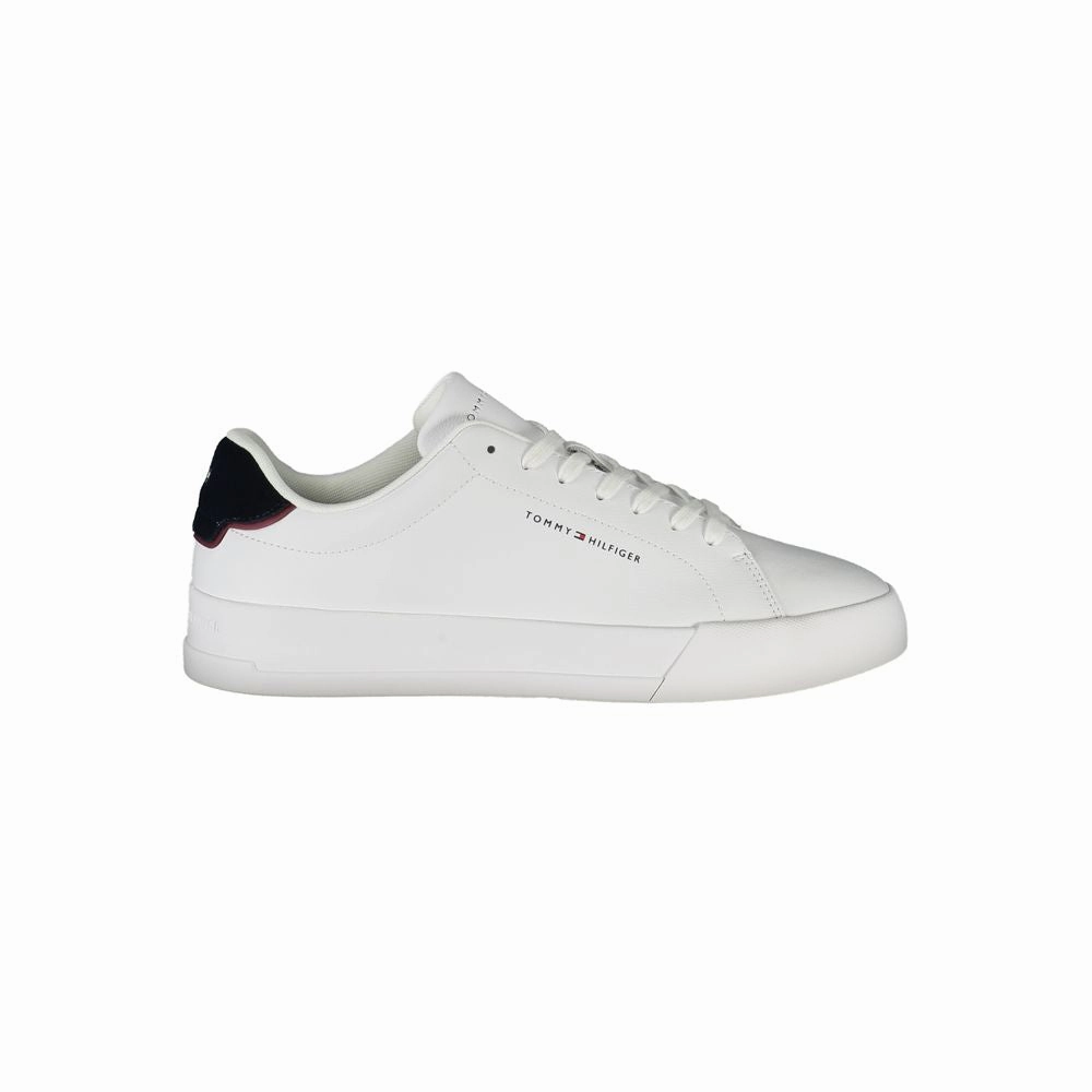 Trendy Sneakers Tommy Hilfiger White Polyethylene Men Sneaker