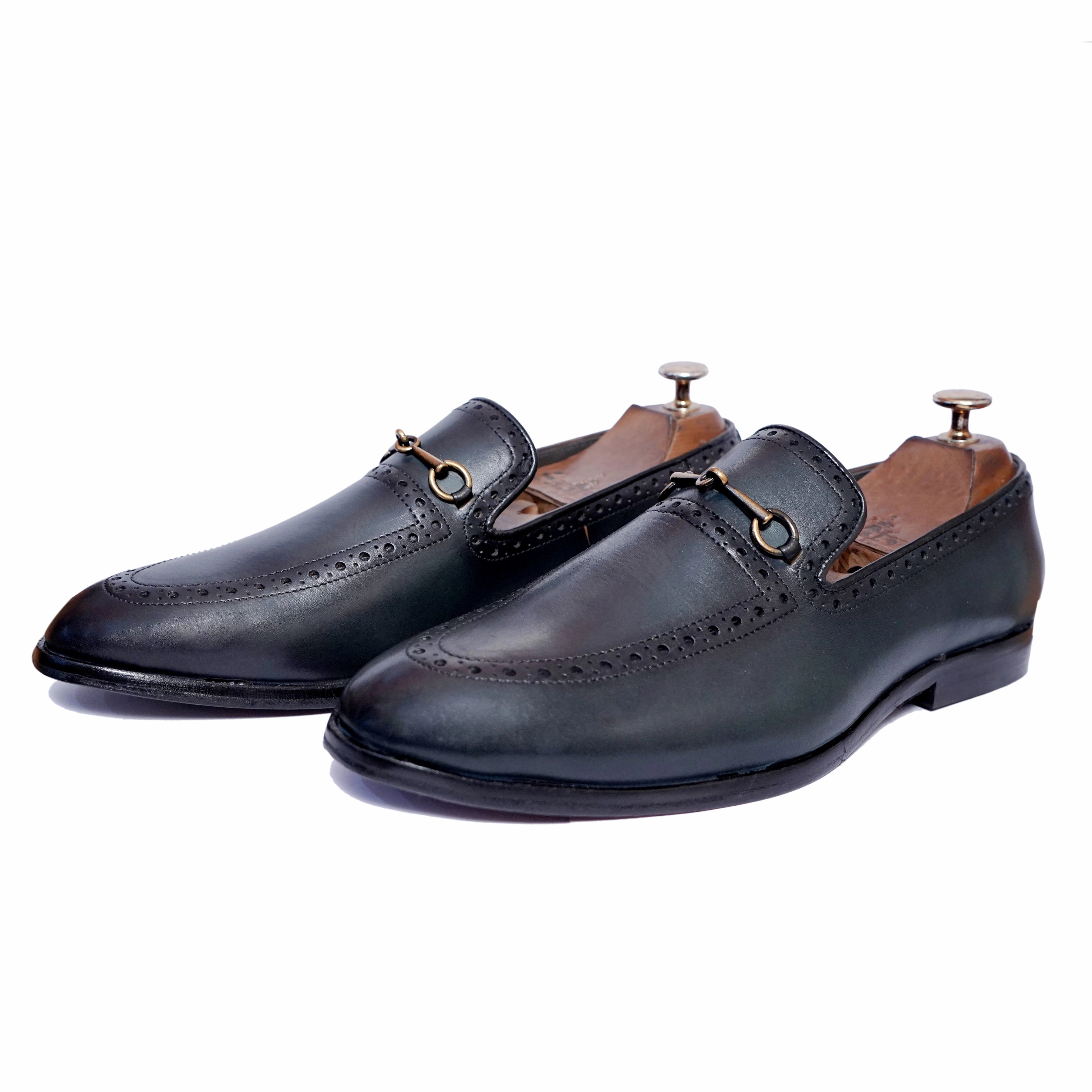 Tennis Shoe Loafers Semi Brouge Horsebit Loafers