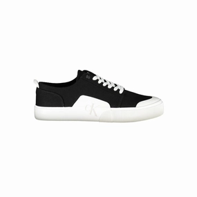 Calvin Klein Black Recycled Material Men Sneaker Kaiser Permanente Sneakers