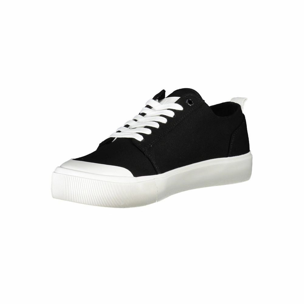 Narrow Sneakers Calvin Klein Black Recycled Material Men Sneaker