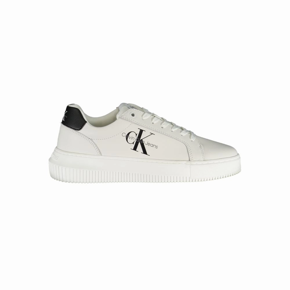 Sneakers Keychain Calvin Klein Eco-Chic White Sneakers with Contrast Details