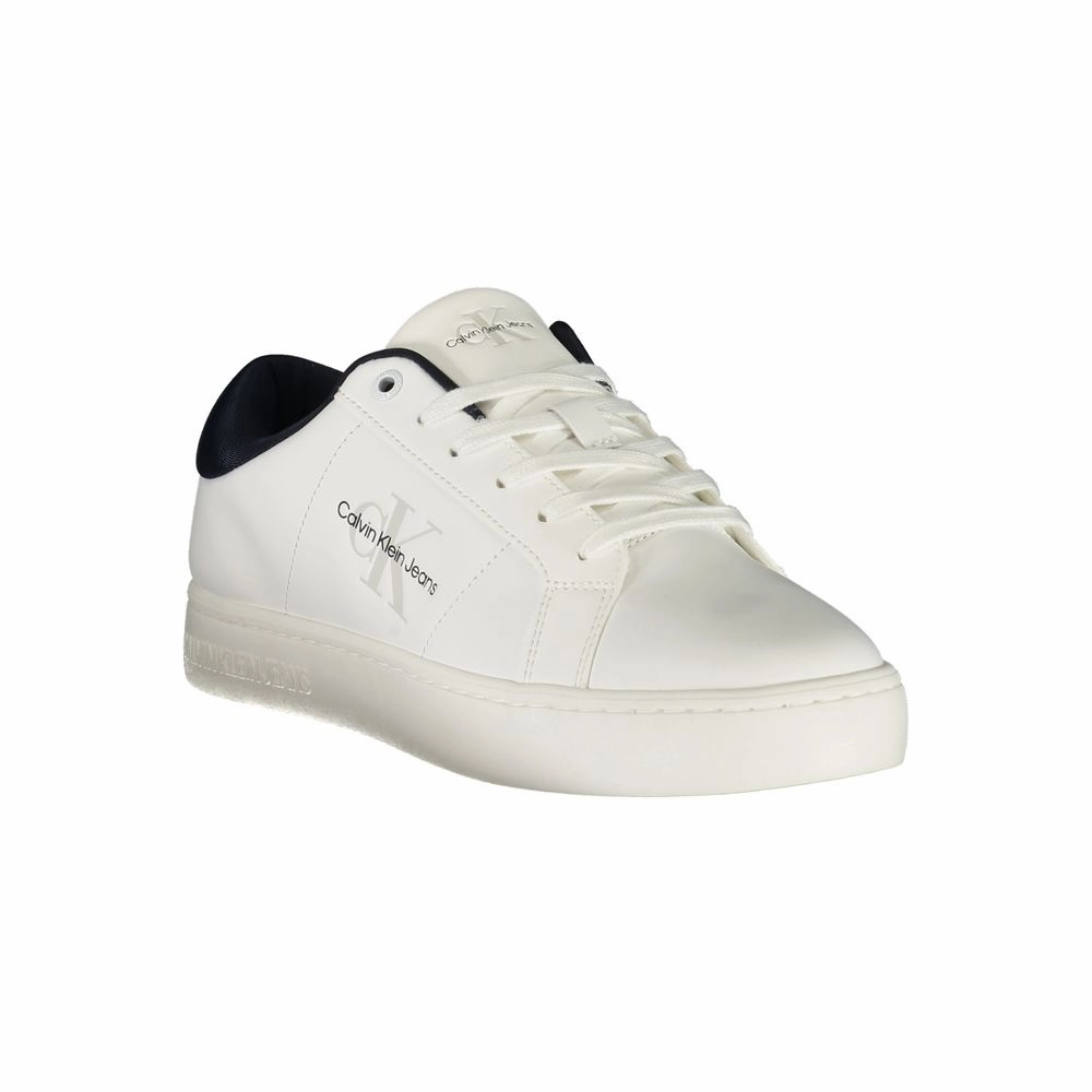 Vibram Sneakers Calvin Klein White Leather Men Sneaker