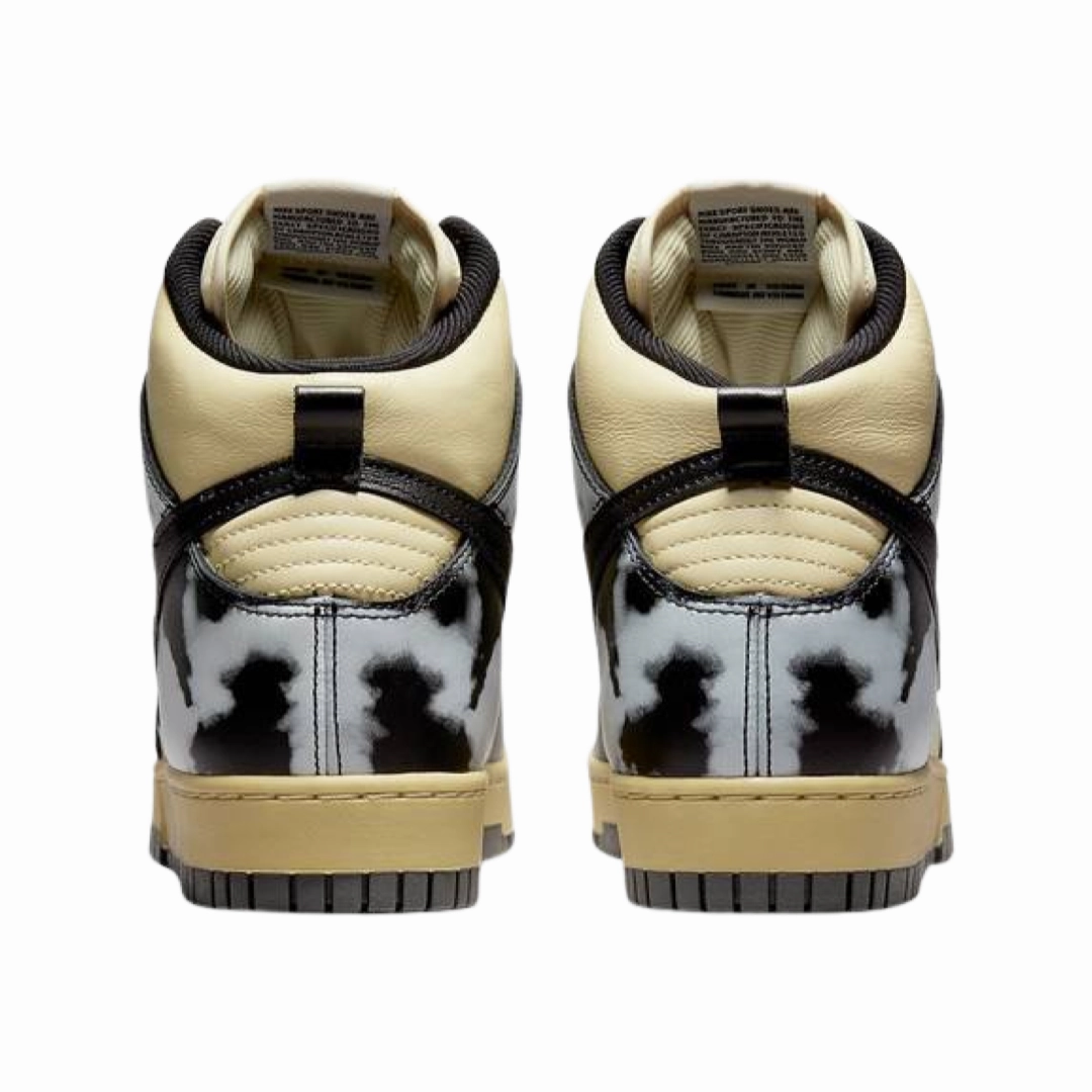 Nike Dunk High 1985 Lemon Drop Black Saturn Gold Comfy Asics Shoes