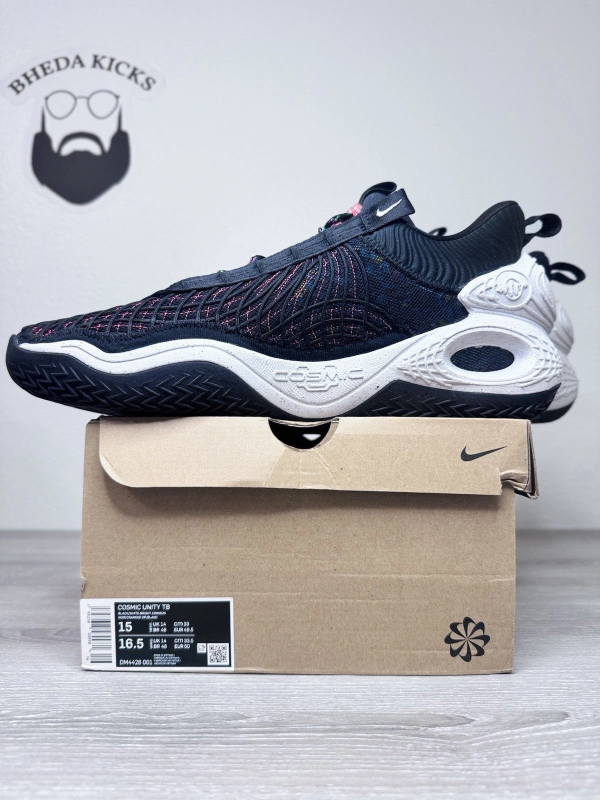 Asics Running Shoes Plantar Fasciitis Size 15 - Nike Cosmic Unity 2 Black Grey Off-Noir Basketball Shoes DM4426-001