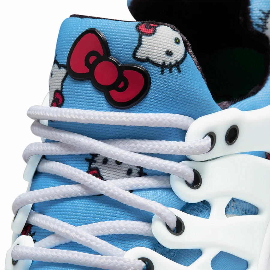 Best Asics Waterproof Shoes Kids Nike Presto x Hello Kitty University Blue Black White Pre-School Sizing
