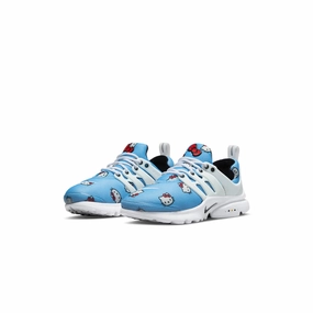 Asics Shoes Locations Kids Nike Presto x Hello Kitty University Blue Black White Pre-School Sizing