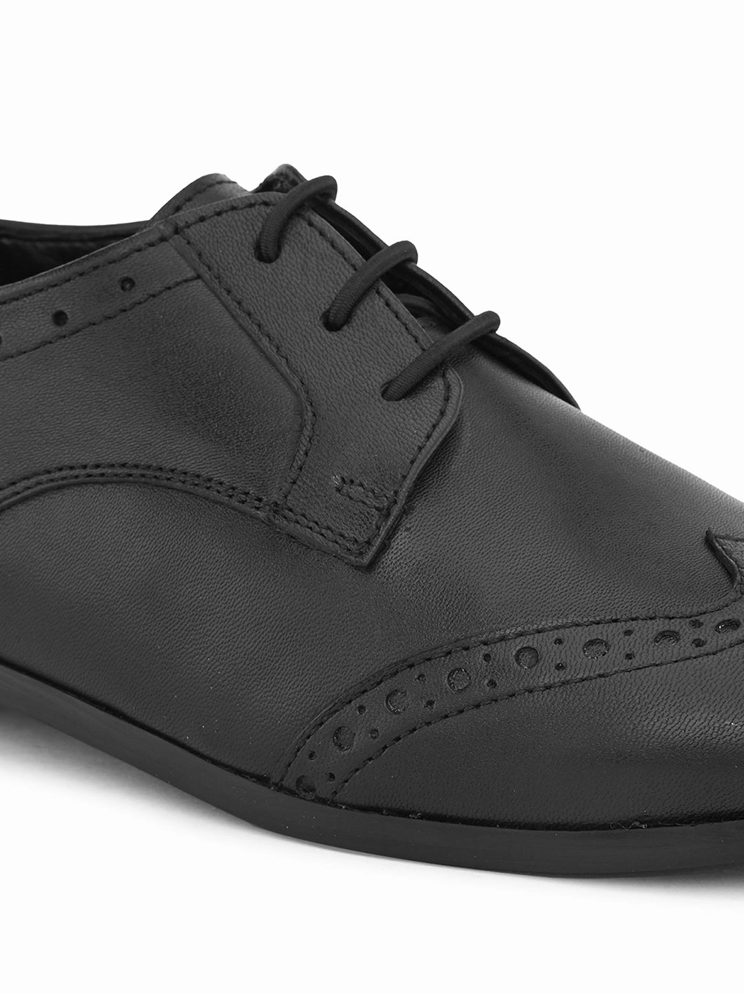 Shoes To Wear For Business Casual CARLO ROMANO BY WASAN BLACK COLOUR BROGUE SHOES FOR WOMEN