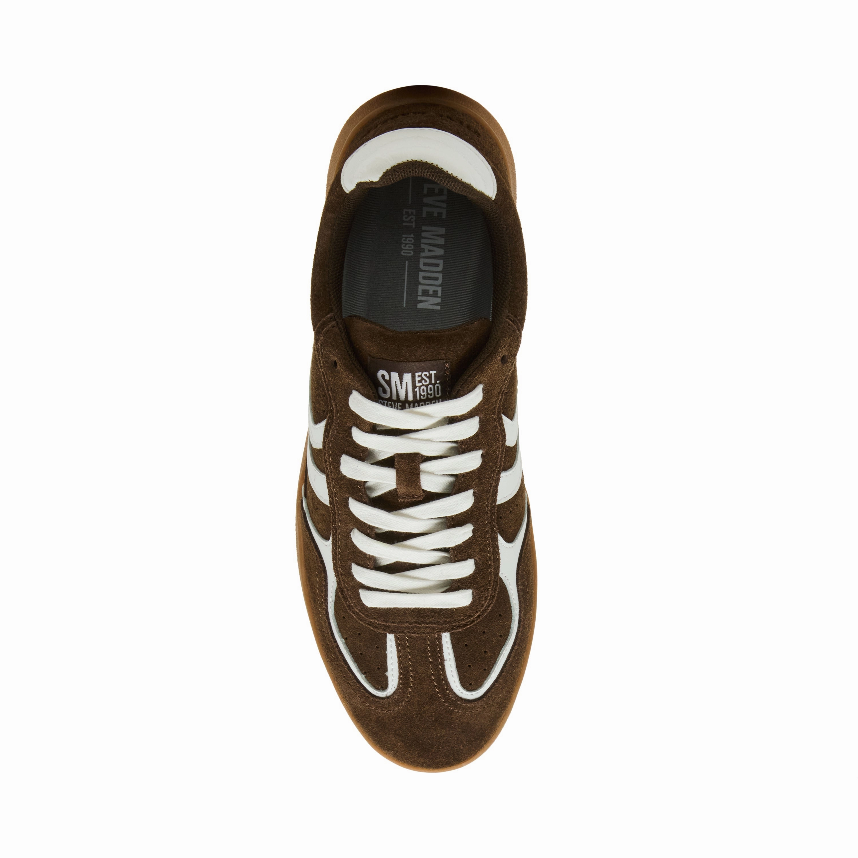 CARSON BROWN SUEDE SNEAKERS Casual Shoes With Rubber Soles