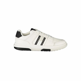 Tommy Hilfiger White Polyethylene Men Sneaker Prada Cups Sneakers