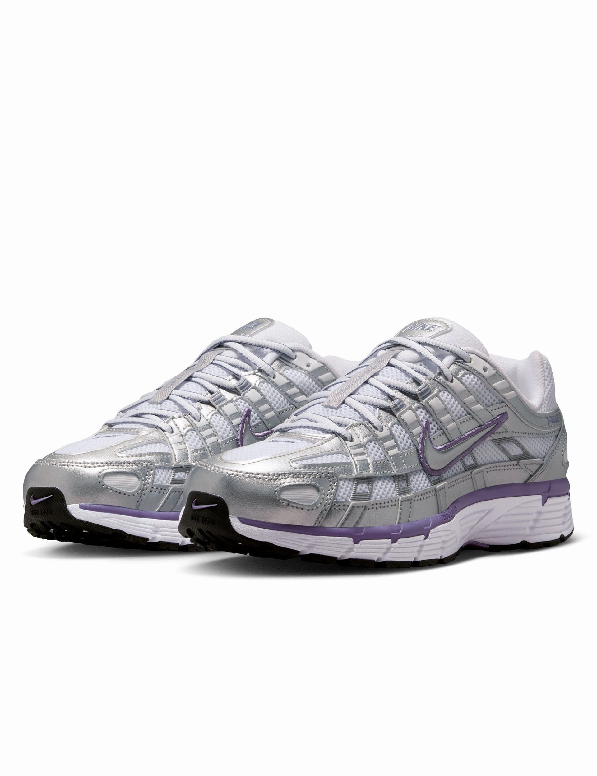 Asics Gel-rocket 10 Indoor Sport Shoes P-6000 Shoes - Metallic Silver/World Indigo/White/Black