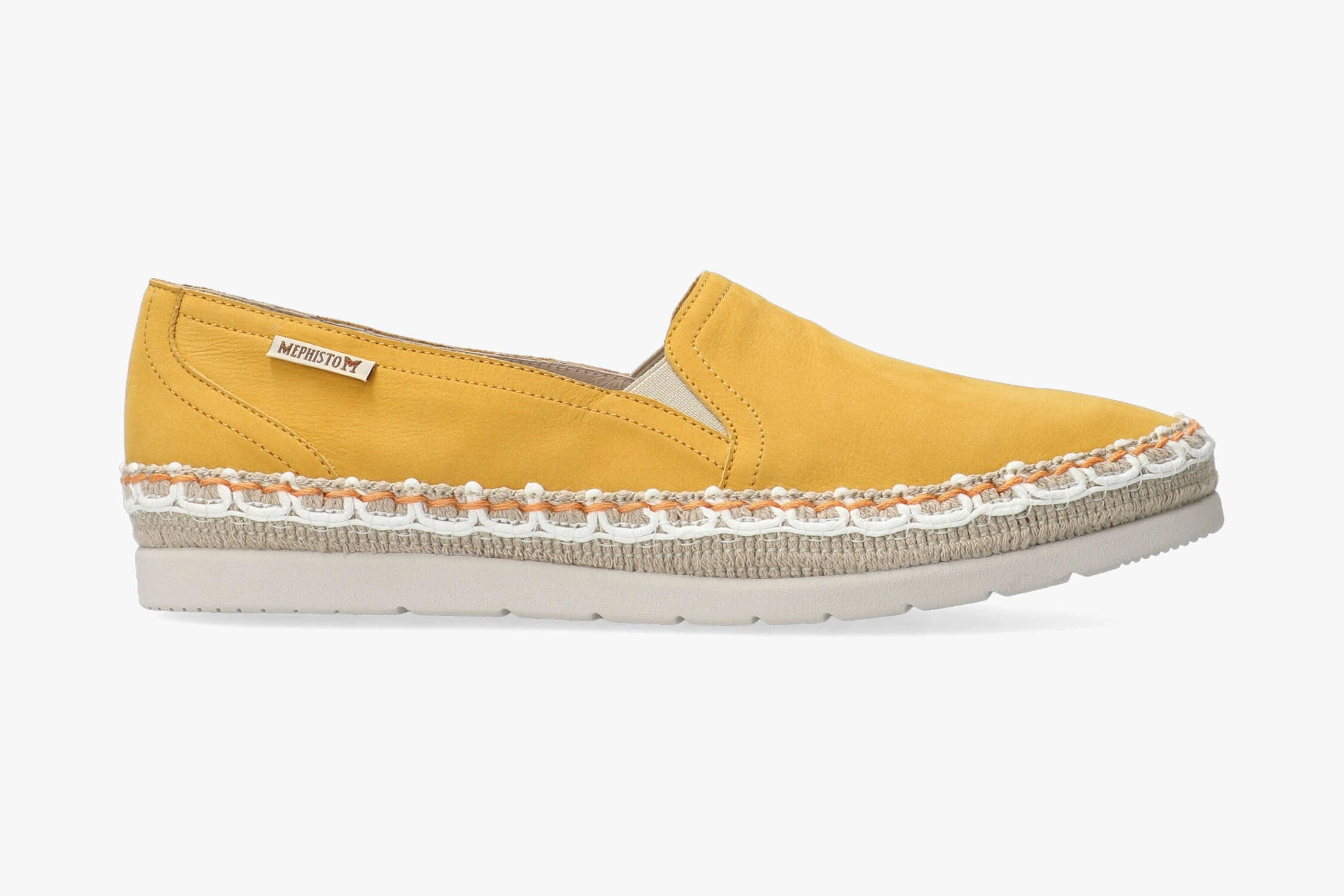 Extra Wide Flat Dress Shoes Valina - Ochre