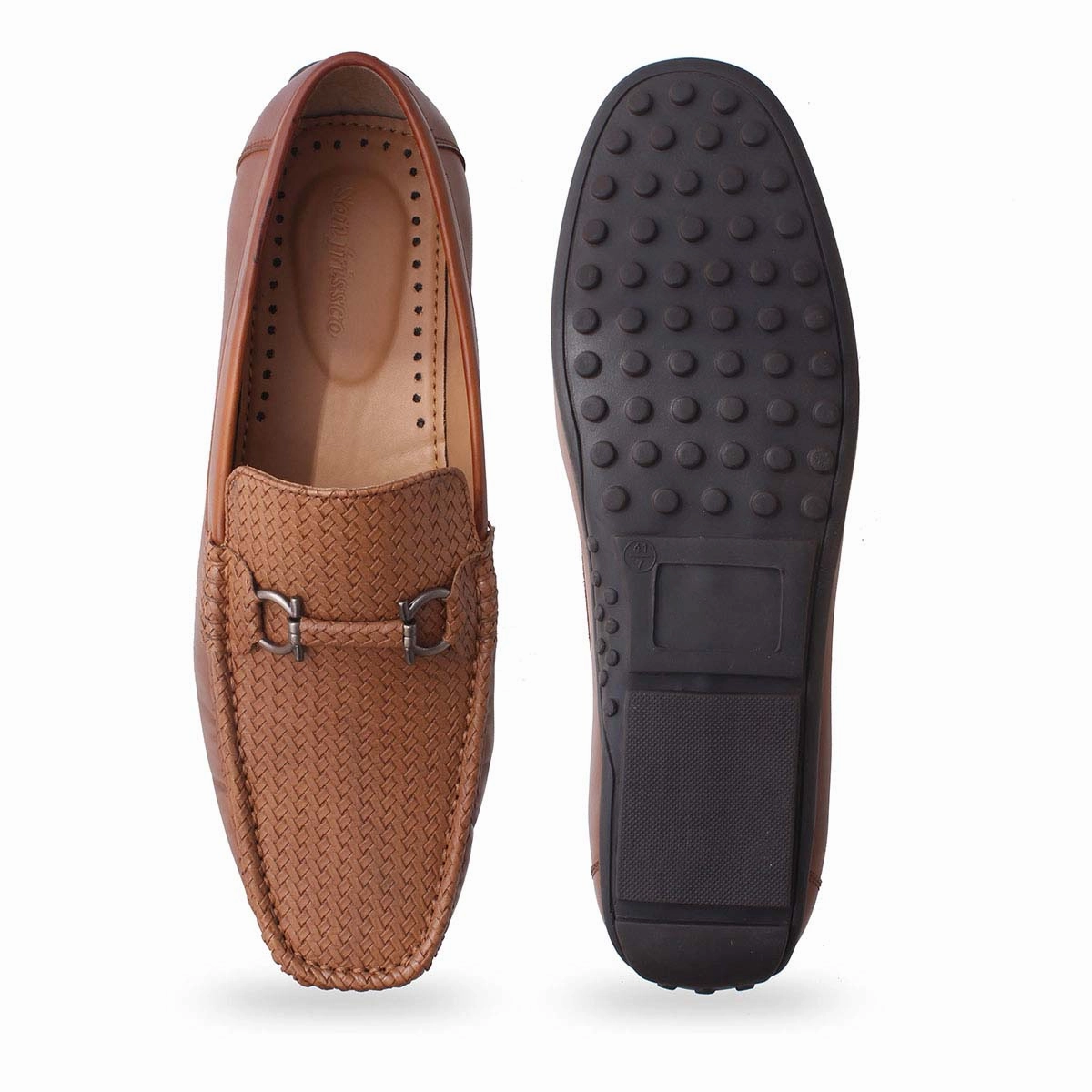 Tan Casual Loafers Maison Loafers