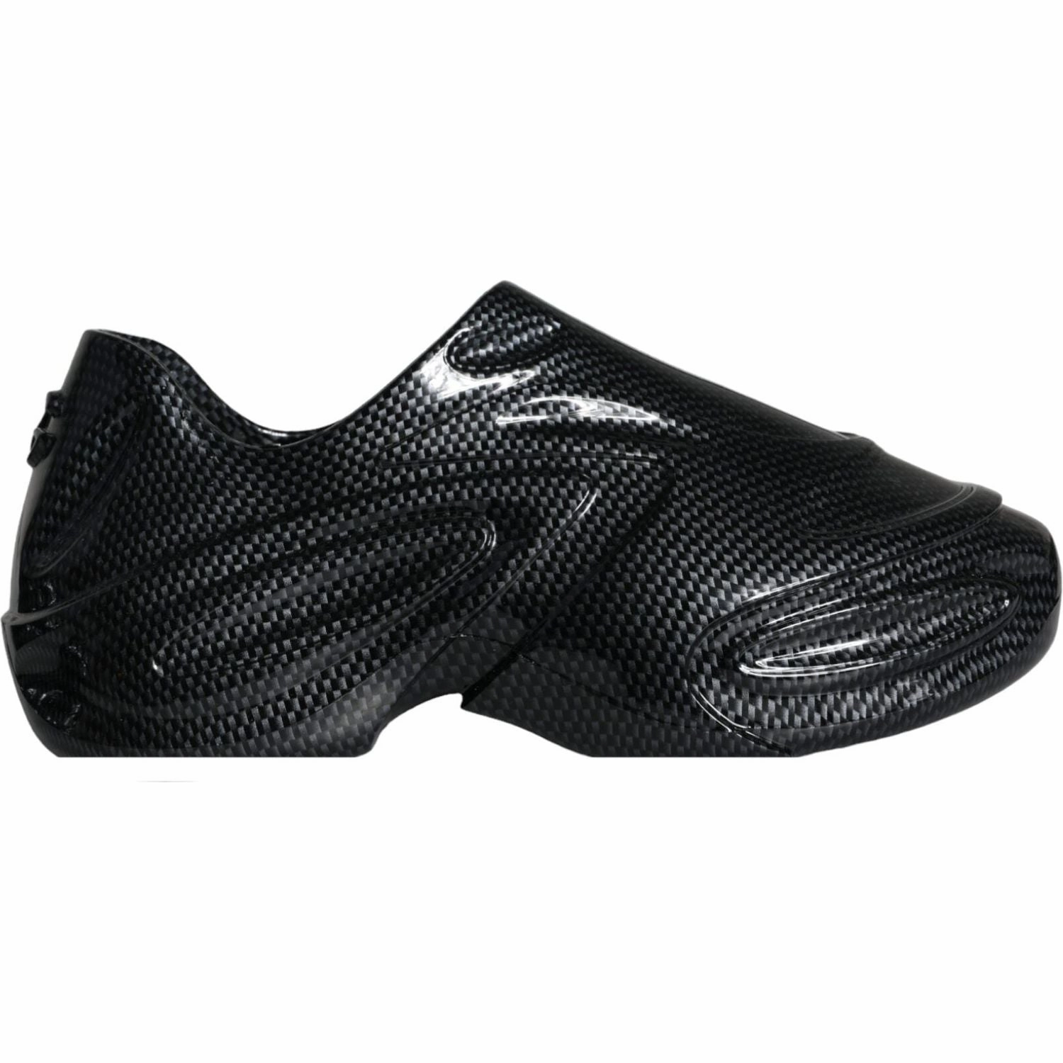 Flat Sparkly Shoes For Wedding Dolce & Gabbana Black Foiled Rubber Toy Low Top Men Sneakers Shoes