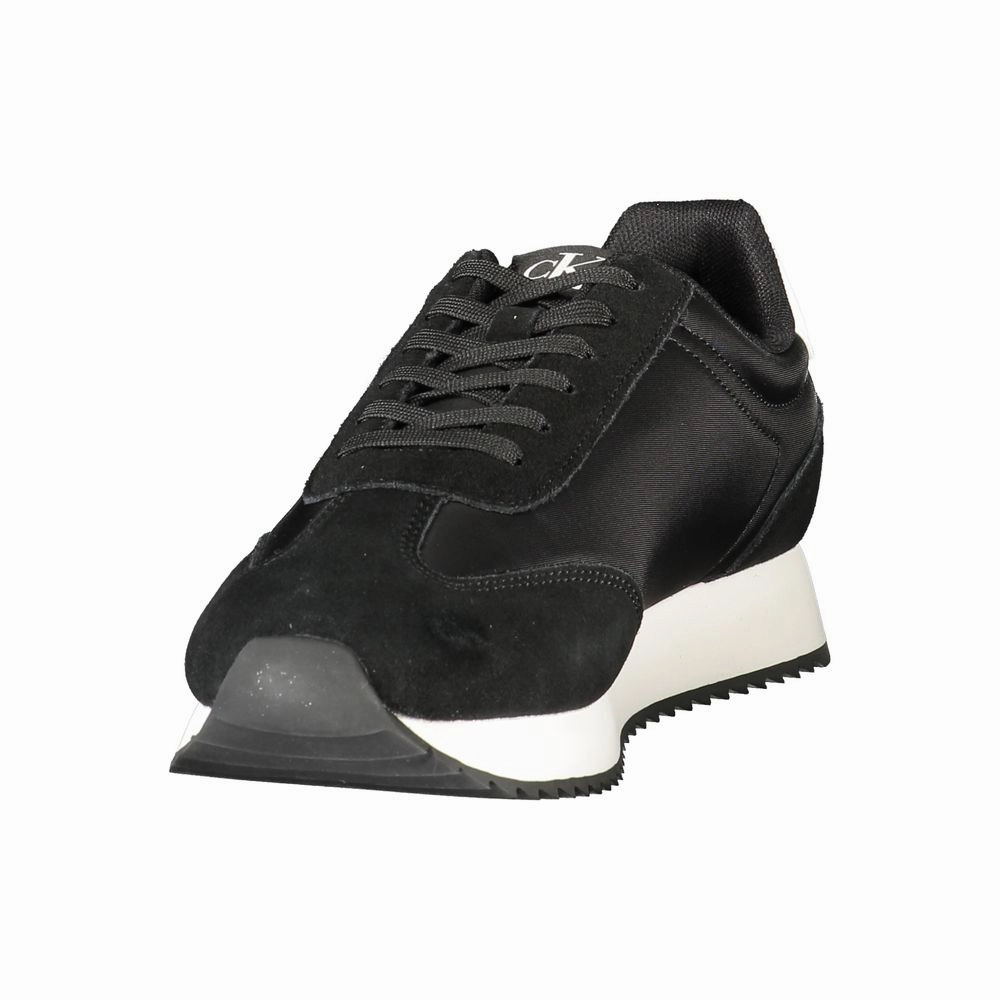 Dirty Laundry Sneakers Calvin Klein Black Leather Men Sneaker