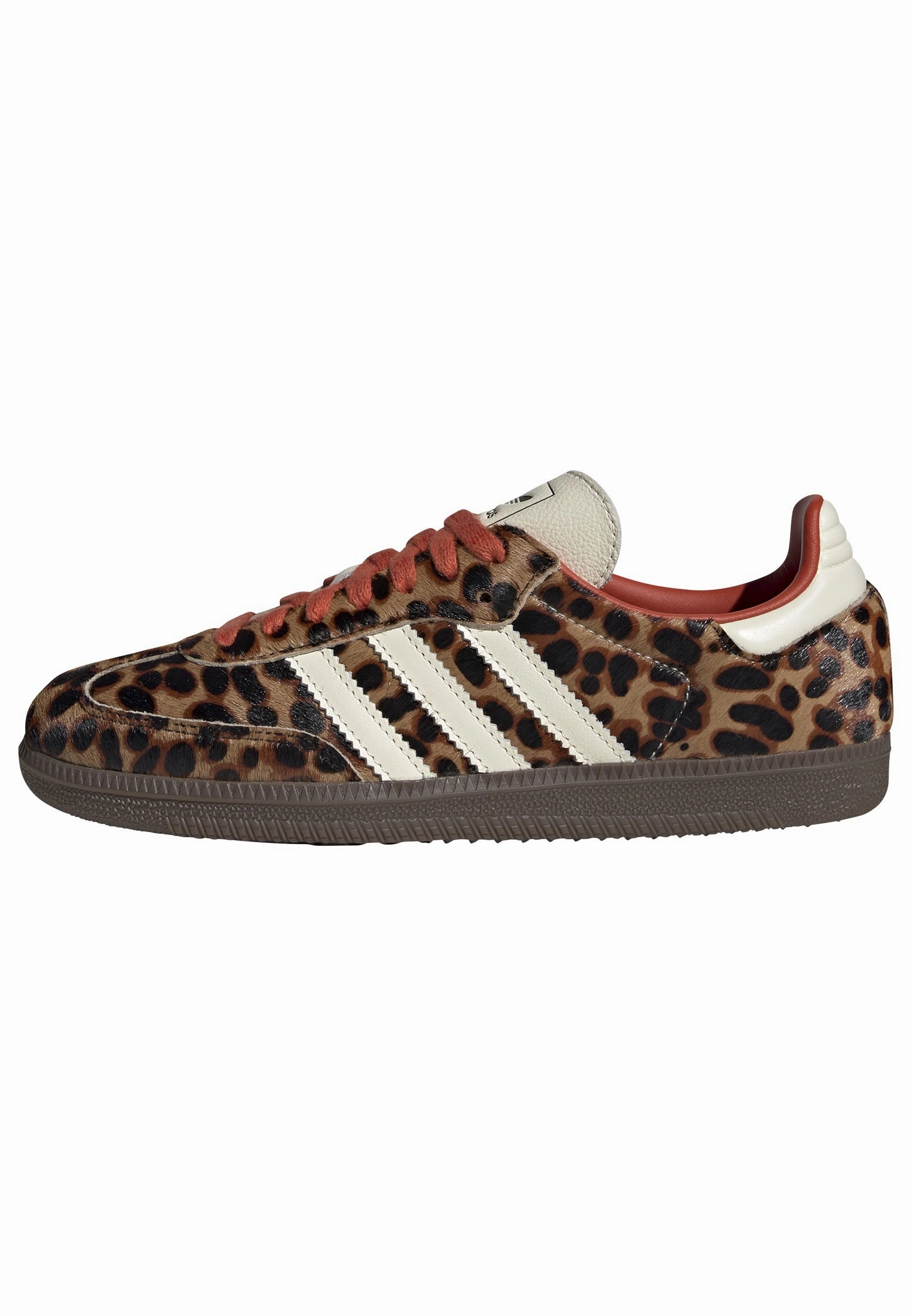 Golden Shoes Adidas ADIDAS SAMBA OG Womens CBLACK/PRERED/CREWHT JI2734