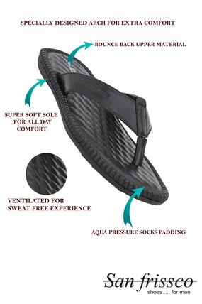 Canva Black Thong Slippers Great Slippers