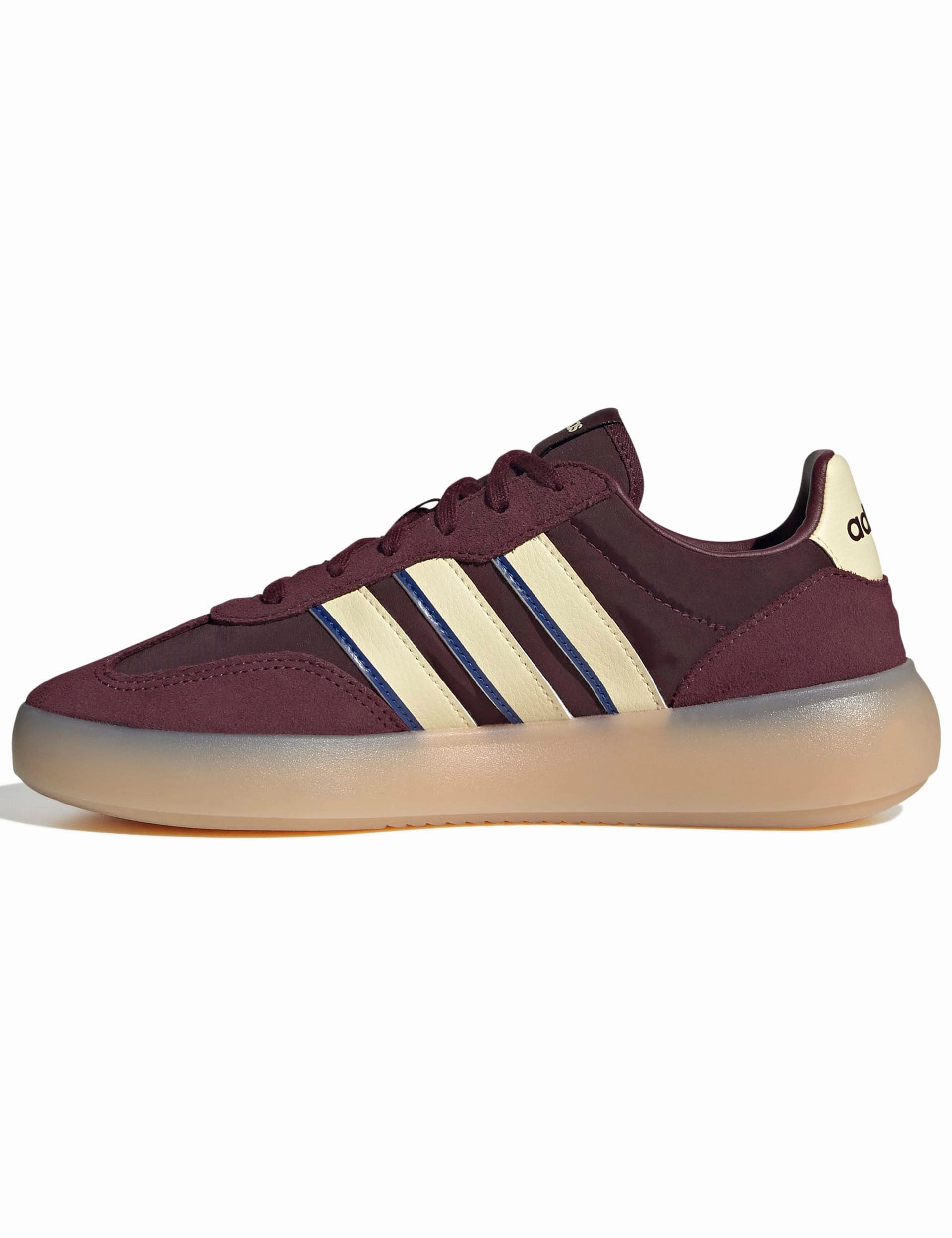 Adidas Miami Hurricanes Shoes Barreda Decode Shoes - Maroon/Warm Vanilla/Royal Blue