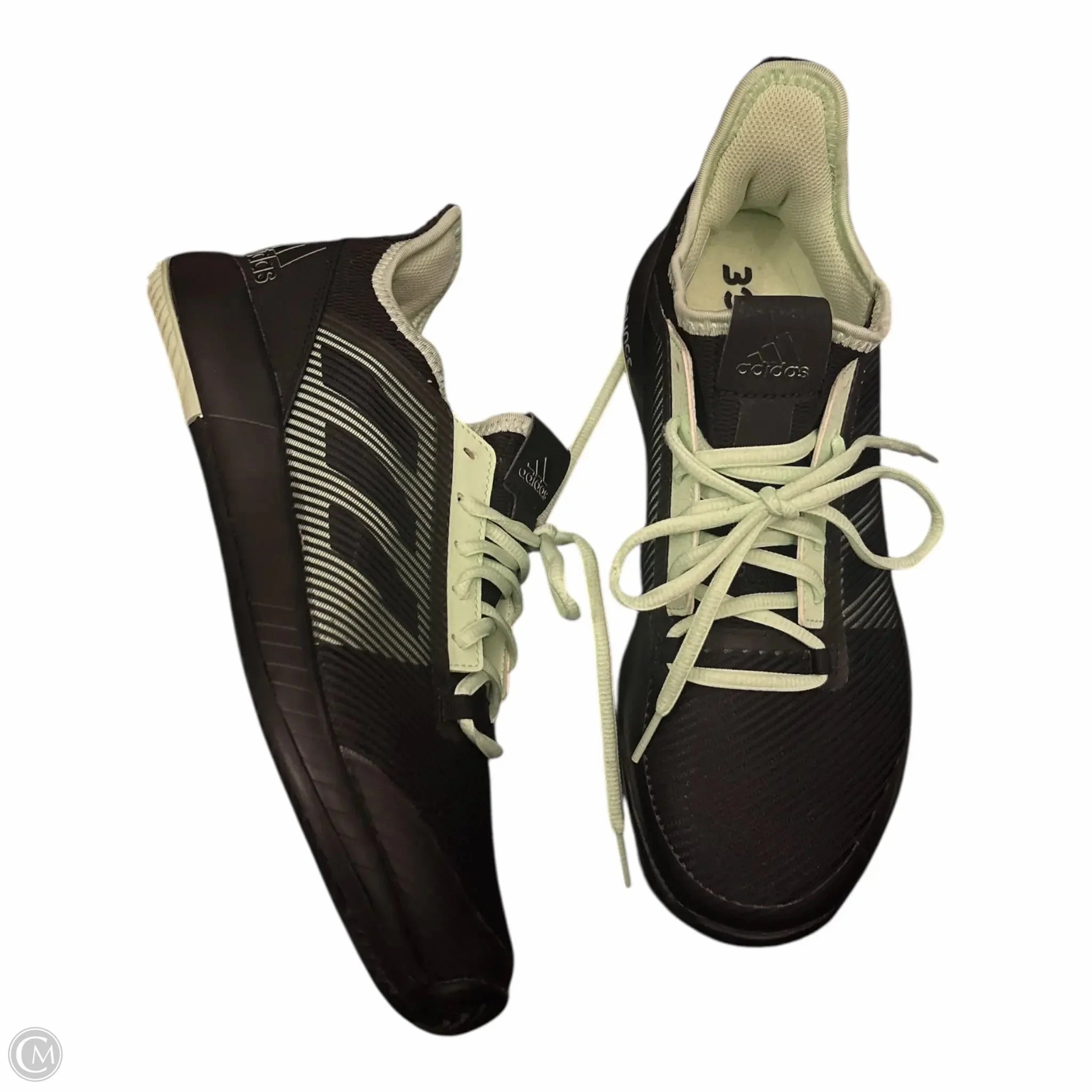 Shoes Athletic By Adidas In Black & Green, Size: 8.5 Adidas Duramo Sl 2.0 Running Shoes