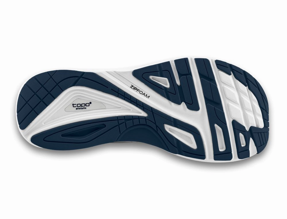 'Topo Athletic' Men's Ultrafly 4 - Grey / Navy Gtx Running Shoes