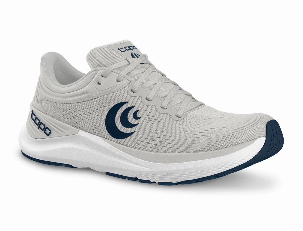 Best Running Shoes For The Snow 'Topo Athletic' Men's Ultrafly 4 - Grey / Navy