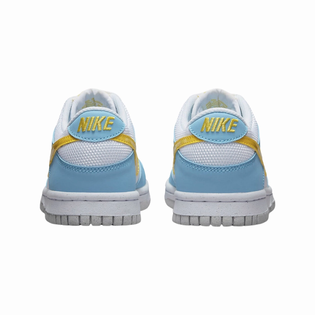 Nike Dunk Low GS Homer Simpsons 2022 White Blue Yellow First Asics Shoe