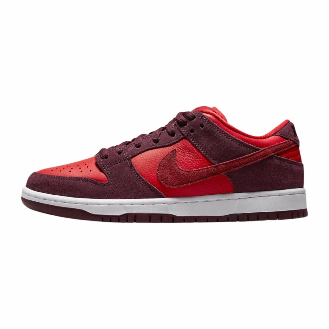 Nike SB Dunk Low Cherries Red Maroon Asics Spikes Running Shoes