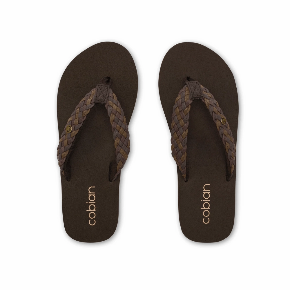 Cobian Women's Braided Bounce Arch Support Leather Sandals Sandals In Jcpenney