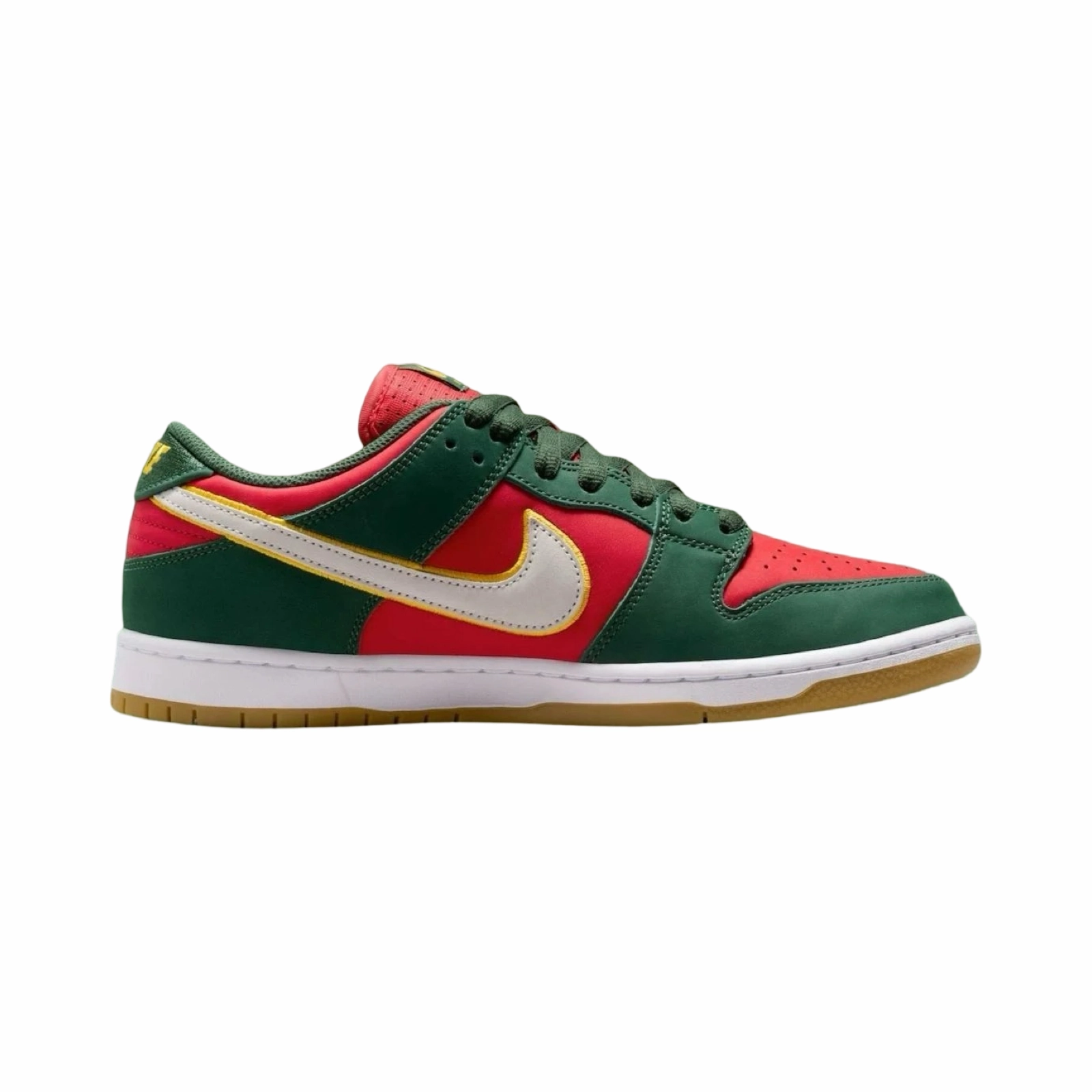 Nike SB Dunk Low Pro PRM Seattle Supersonics Classic Asics Shoes