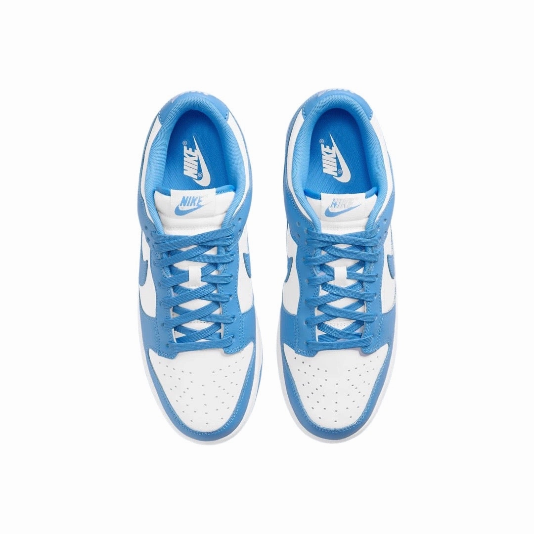 Nike Dunk Low PS (Pre-School) UNC University Blue White Asics Shoe Deals