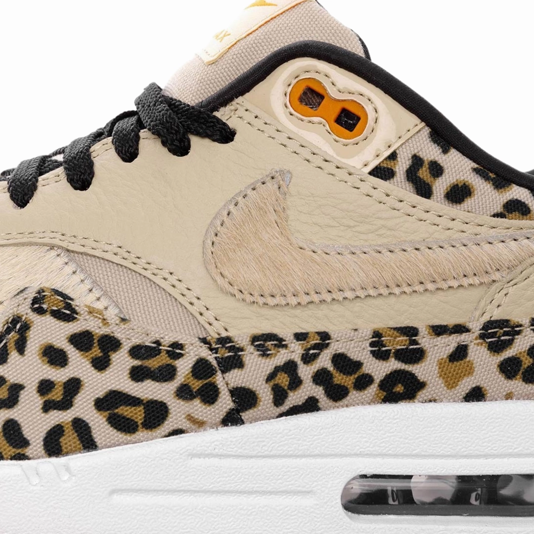 Nike Women's Air Max 1 Premium Desert Ore Orange Peel Black Asics Gel-nimbus Running Shoes