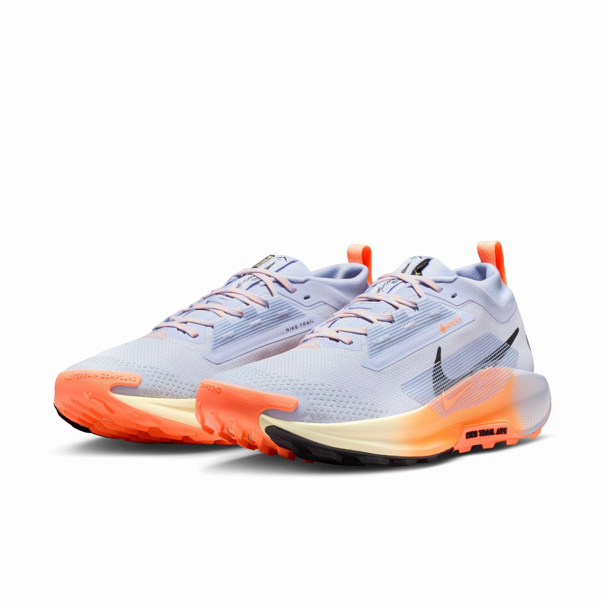 Nike | Men's Pegasus Trail 5 GORE-TEX Waterproof Trail Running Shoes - Ghost/Black-Malt-Orange Pulse Asics Chrome Shoes